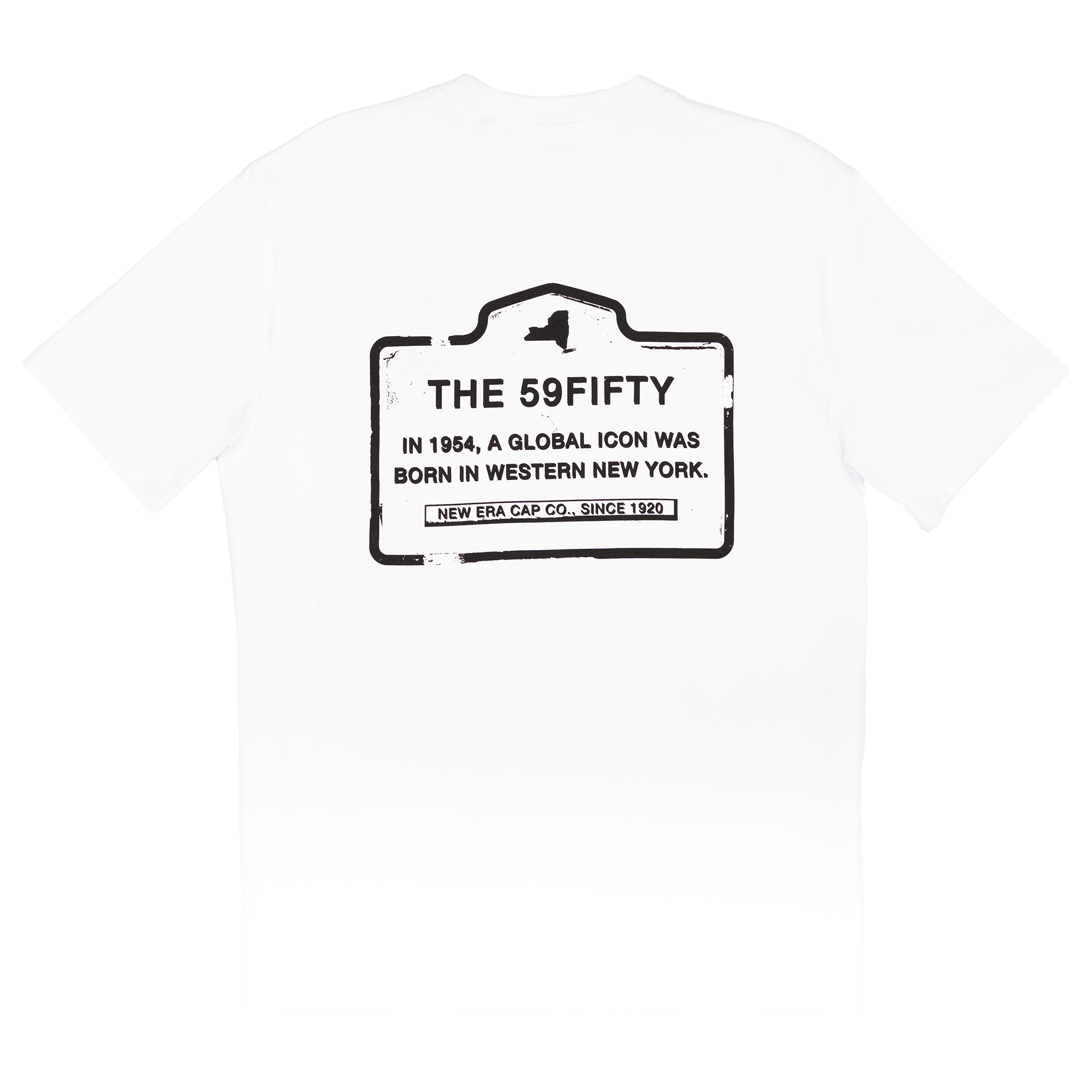 New Era Branded Landmark Optic White T-Shirt - Image 2