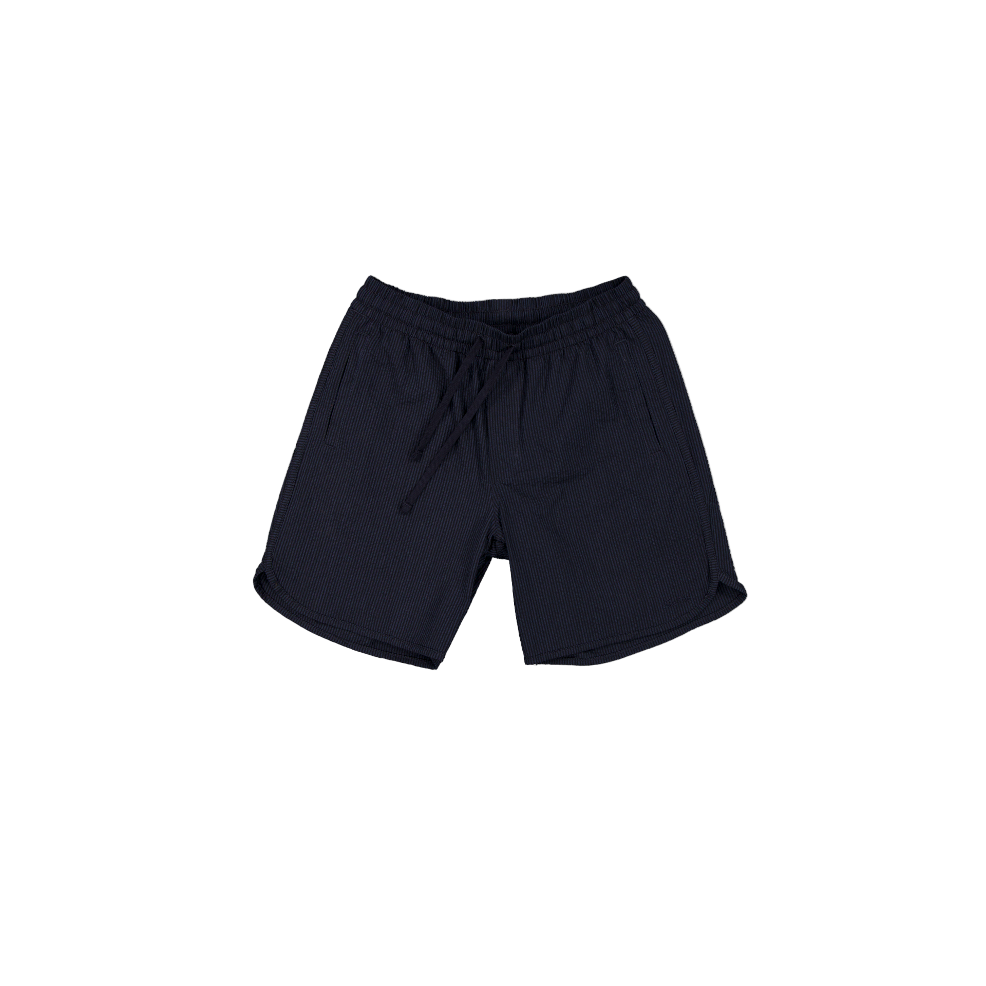 New Era Branded Seersucker Momentum Navy Shorts