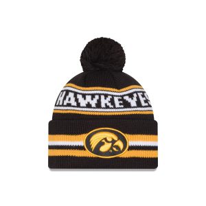 Iowa Hawkeyes Classic Pom Knit Hat