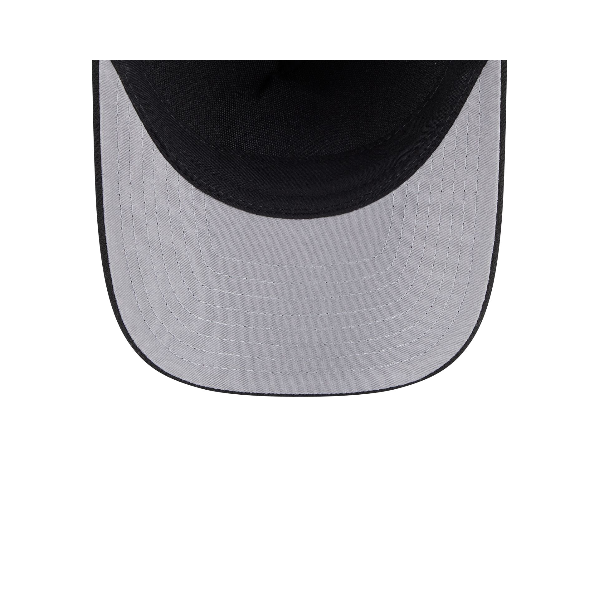 Chicago Bears Black & White 9FORTY M-Crown A-Frame Snapback Hat - Image 7