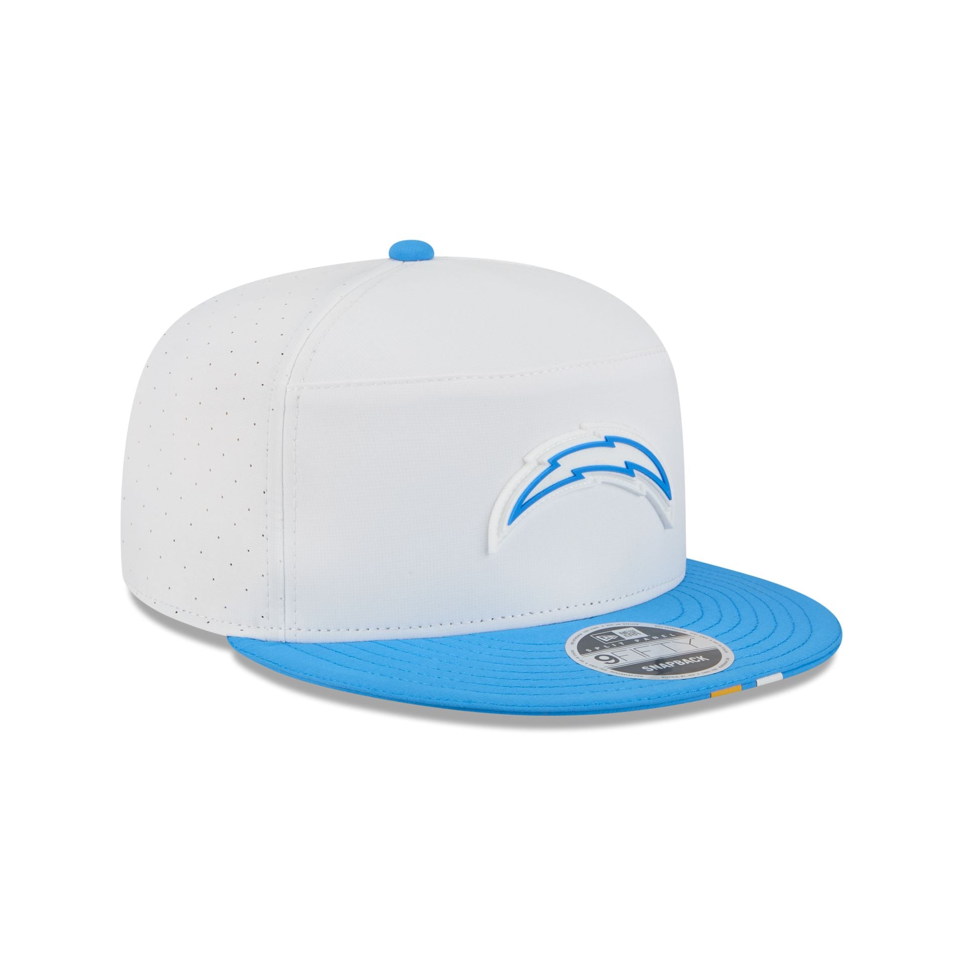 Los Angeles Chargers 2025 Training Split Panel 9FIFTY Snapback Hat - Image 3