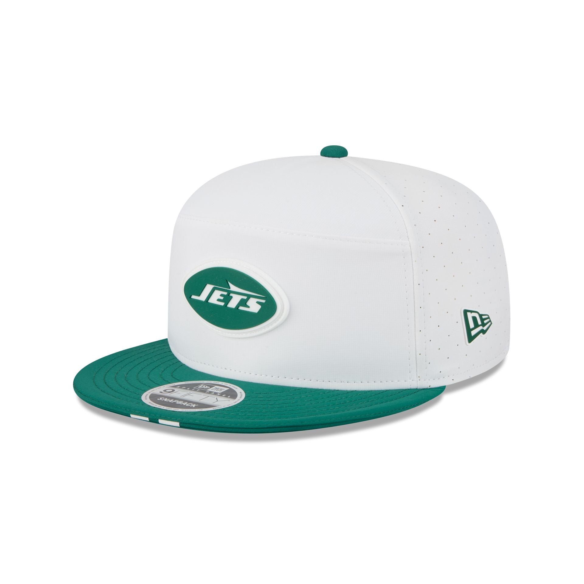 New York Jets 2025 Training Split Panel 9FIFTY Snapback Hat - Image 8