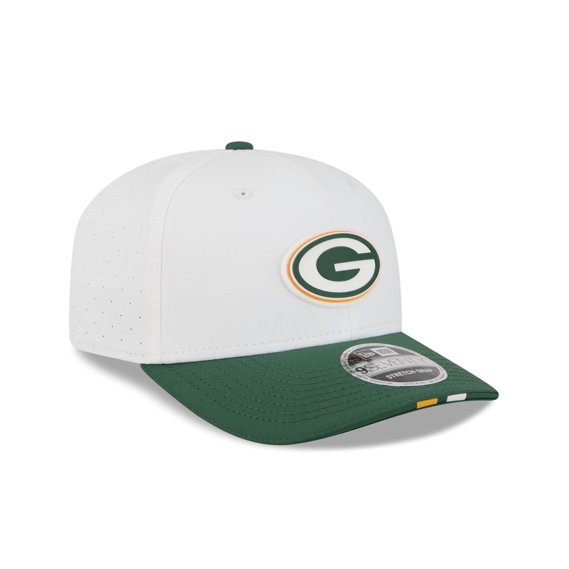 Green Bay Packers 2025 Training 9SEVENTY Stretch-Snap Hat - Image 3