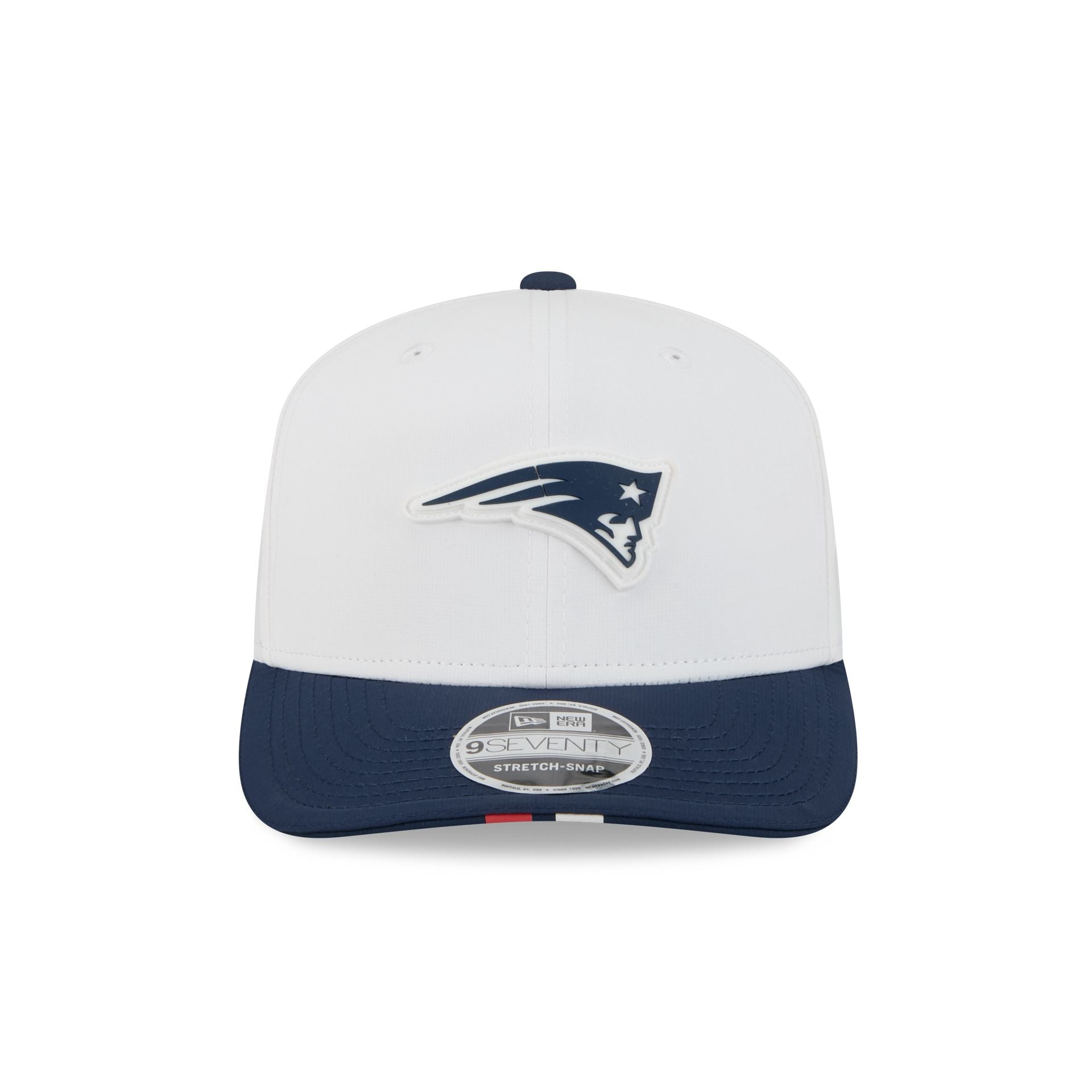 New England Patriots 2025 Training 9SEVENTY Stretch-Snap Hat - Image 2