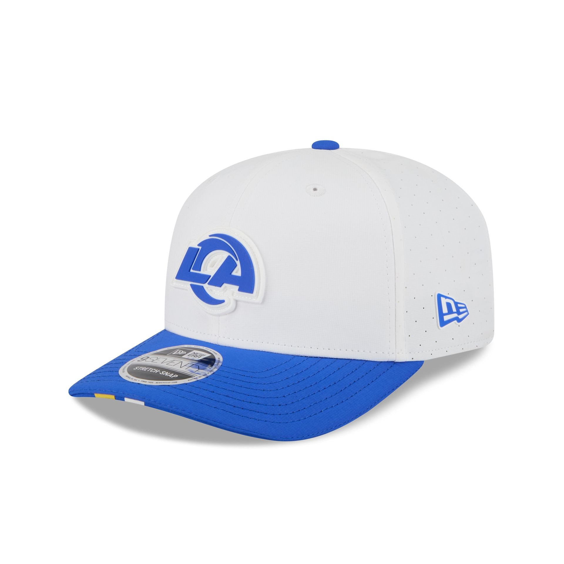 Los Angeles Rams 2025 Training 9SEVENTY Stretch-Snap Hat