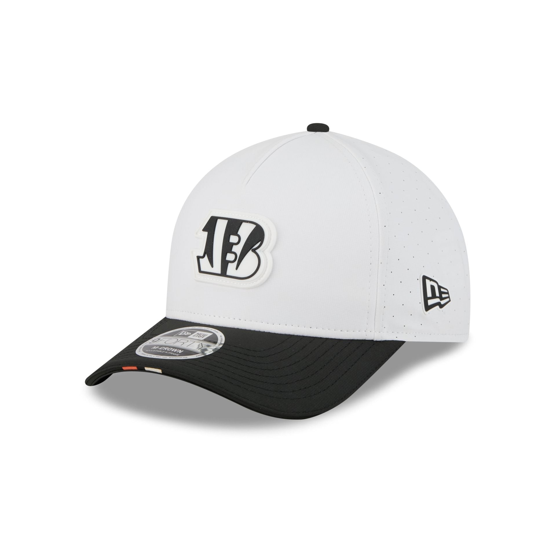 Cincinnati Bengals 2025 Training 9FORTY M-Crown A-Frame Snapback Hat