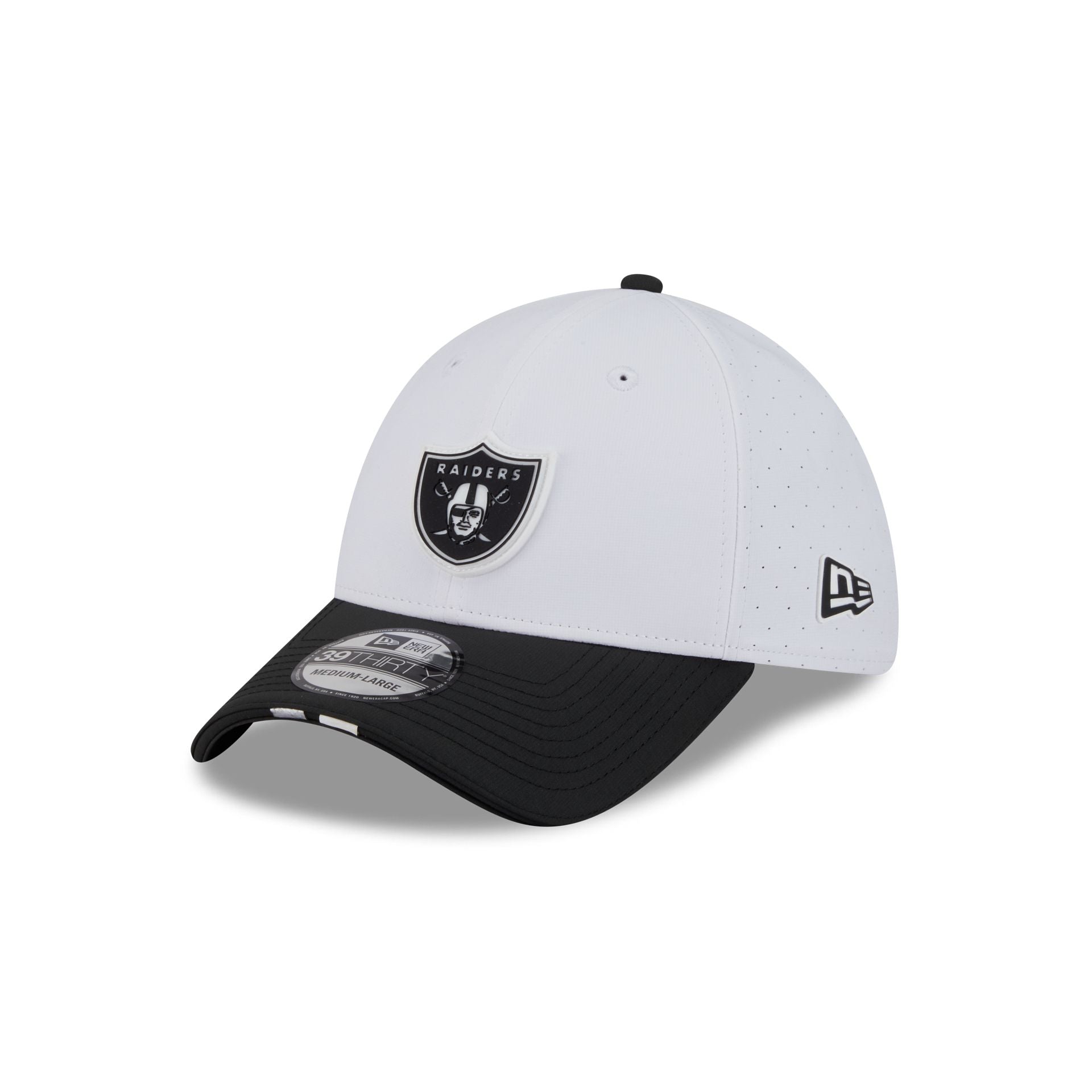 Las Vegas Raiders 2025 Training 39THIRTY Stretch Fit Hat