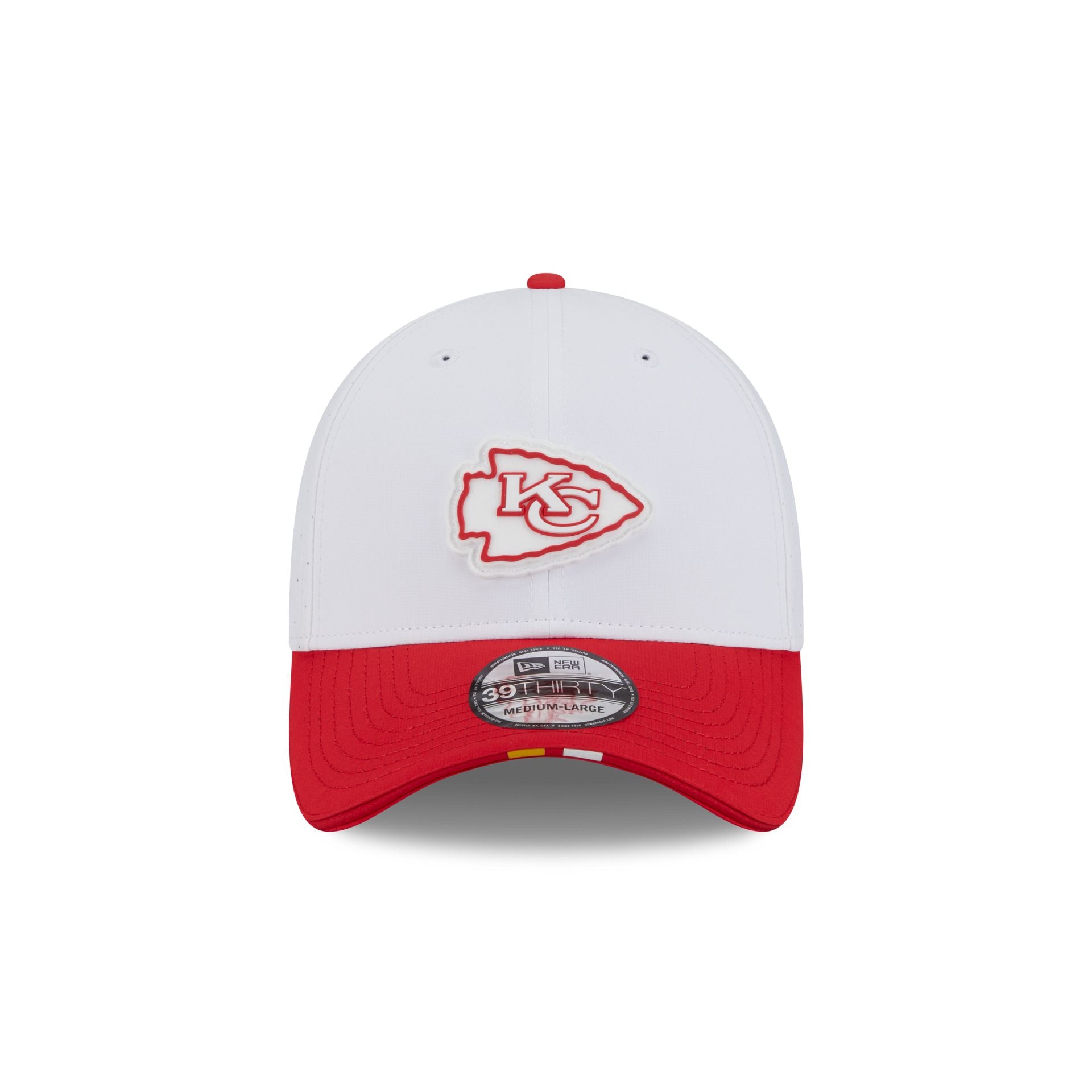 Kansas City Chiefs 2025 Training 39THIRTY Stretch Fit Hat - Image 2