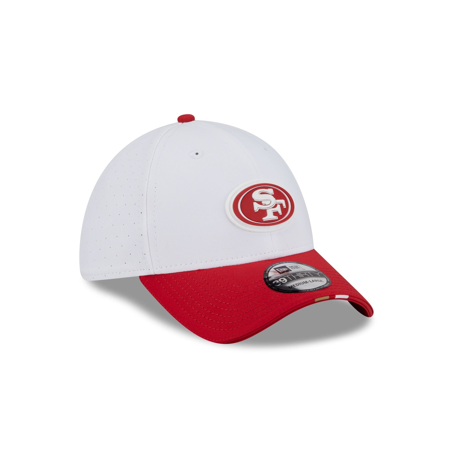San Francisco 49ers 2025 Training 39THIRTY Stretch Fit Hat - Image 3
