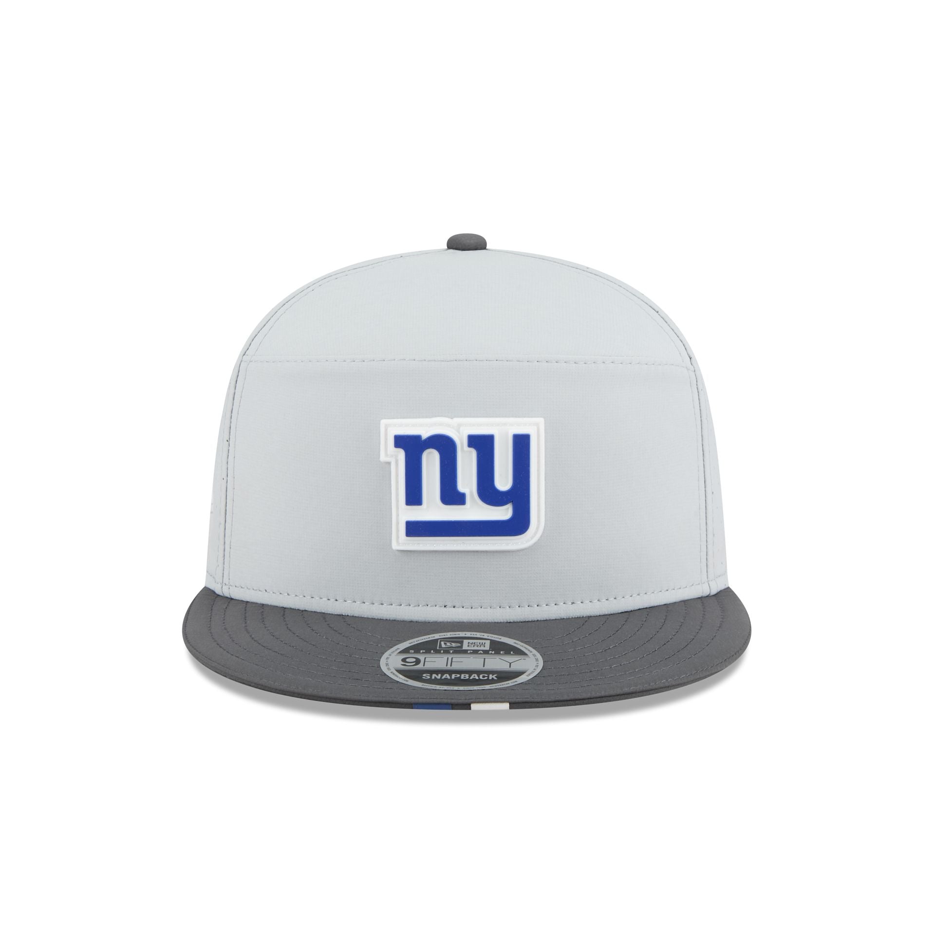 New York Giants 2025 Training Gray Split Panel 9FIFTY Snapback Hat - Image 3
