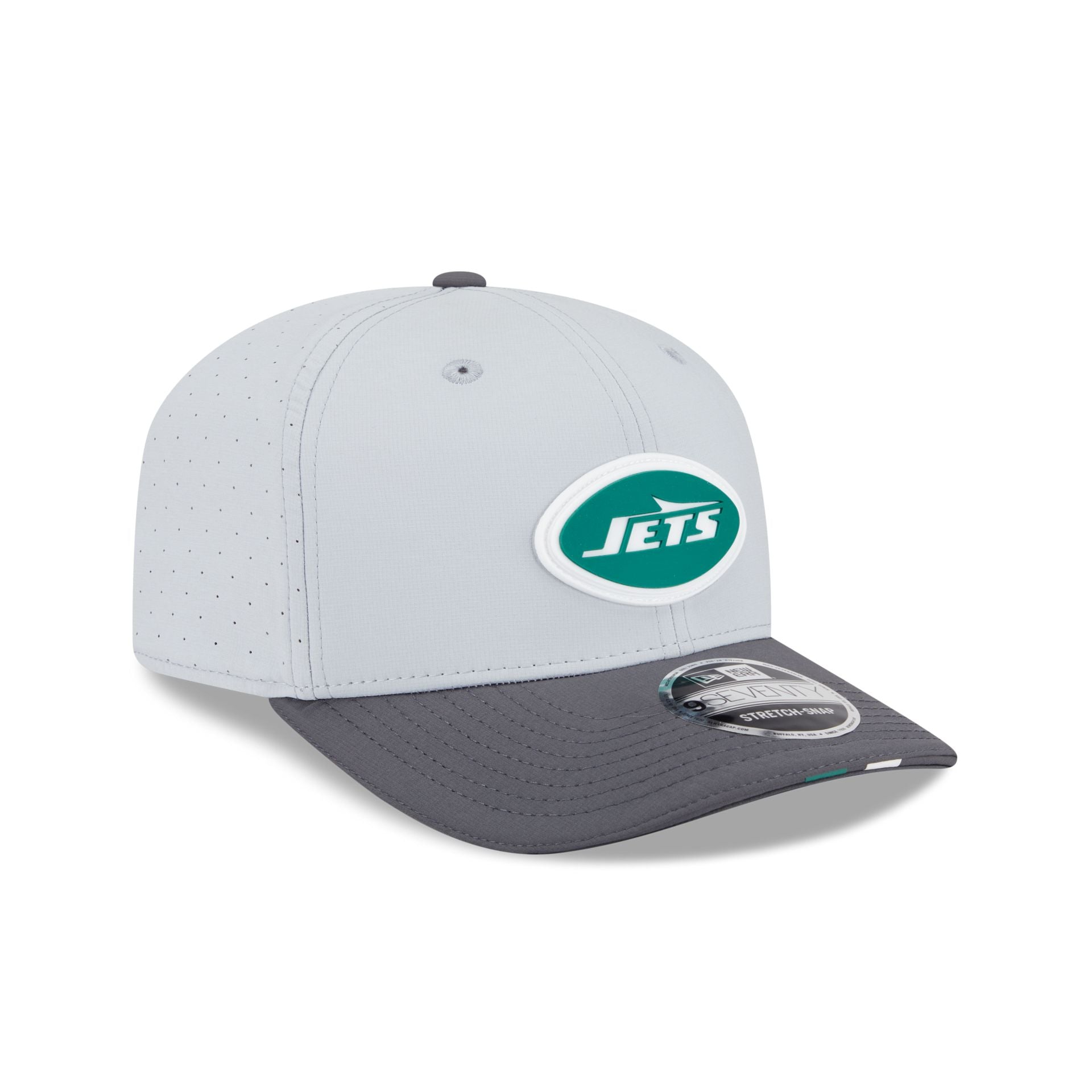 New York Jets 2025 Training 9SEVENTY Stretch-Snap Hat - Image 3