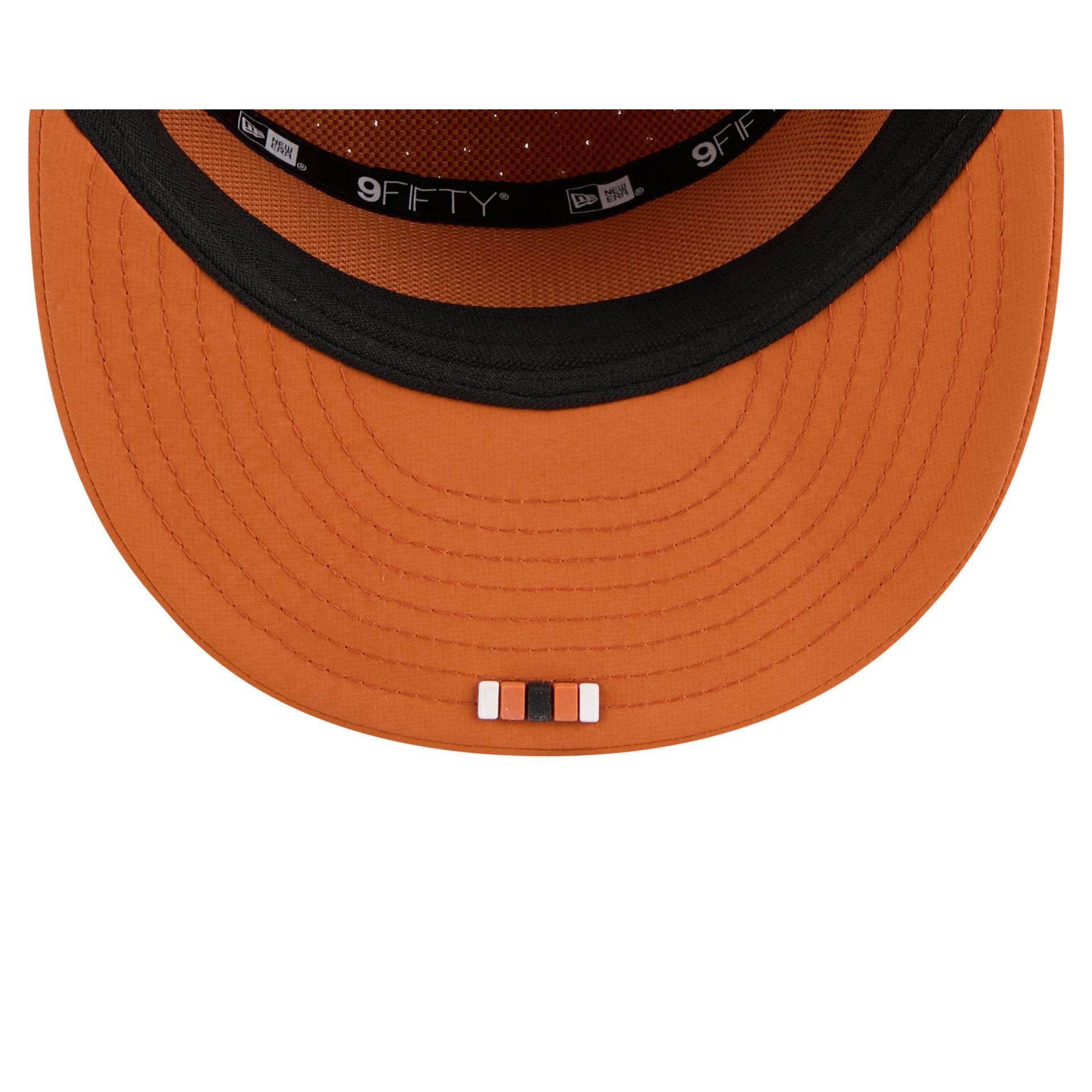 Texas Longhorns Hot Weather Split Panel 9FIFTY Snapback Hat - Image 7