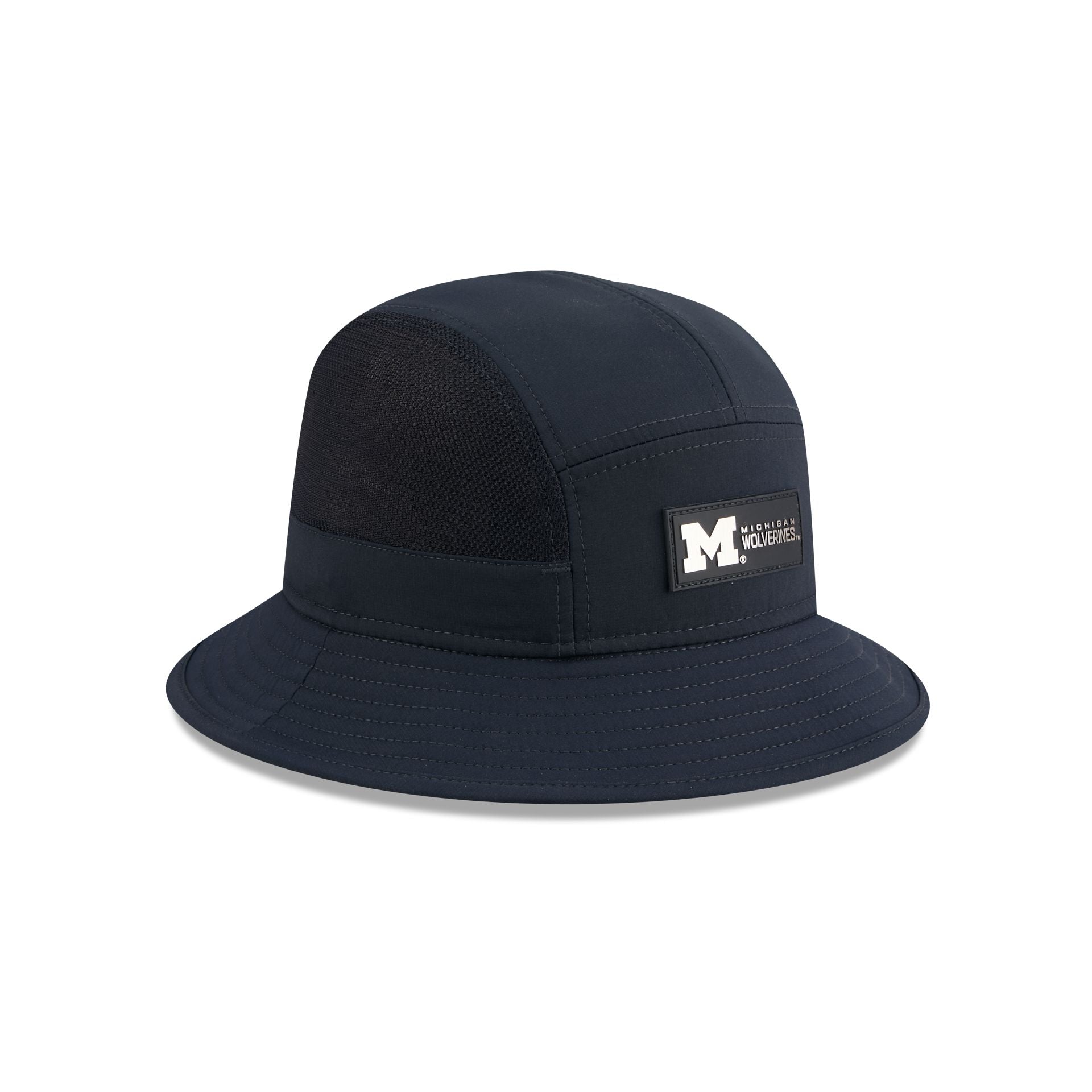 Michigan Wolverines Hot Weather Stretch Bucket Hat - Image 3