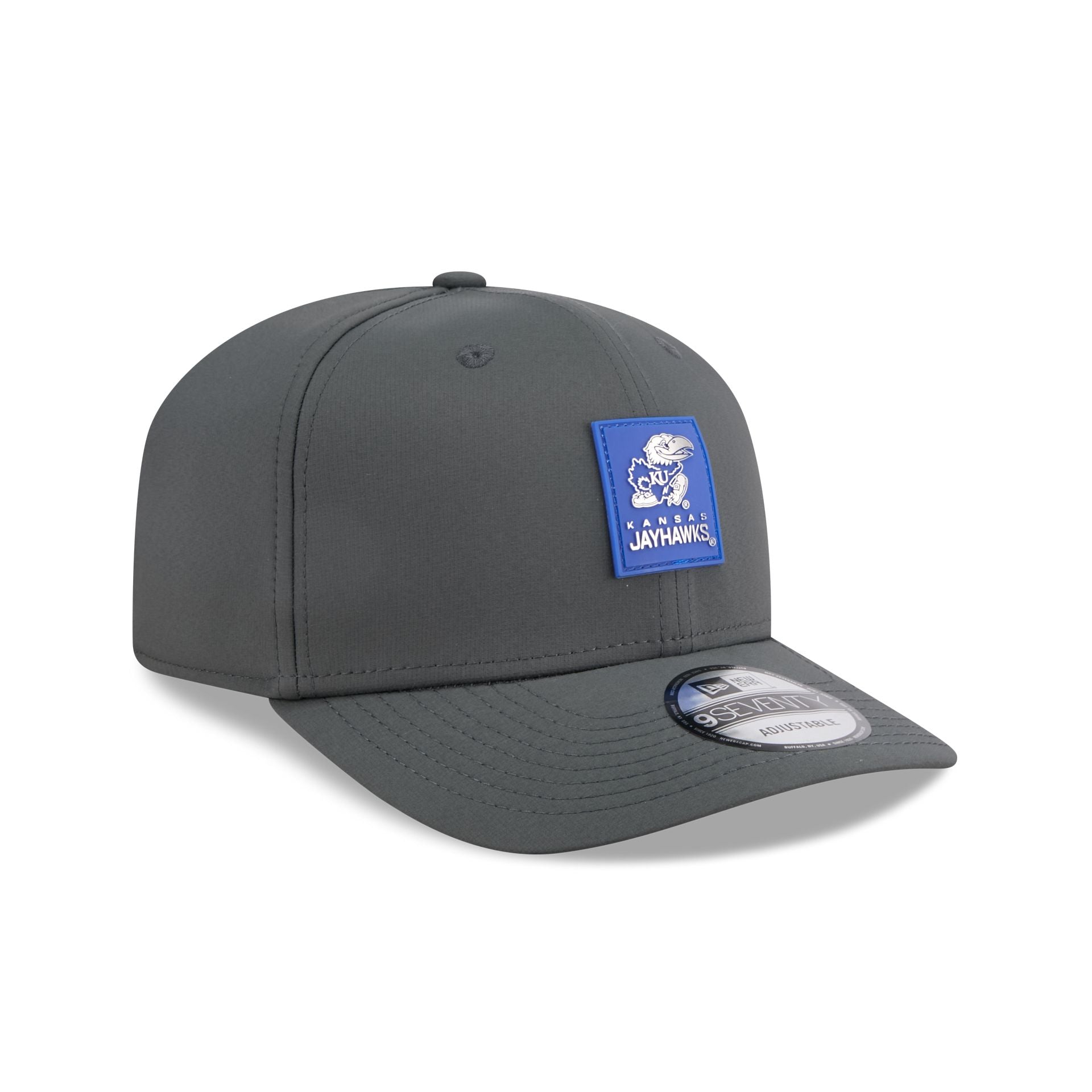 Kansas Jayhawks Cold Weather 9SEVENTY Stretch-Snap Hat - Image 3