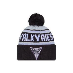 Golden State Valkyries Black Pom Knit Hat