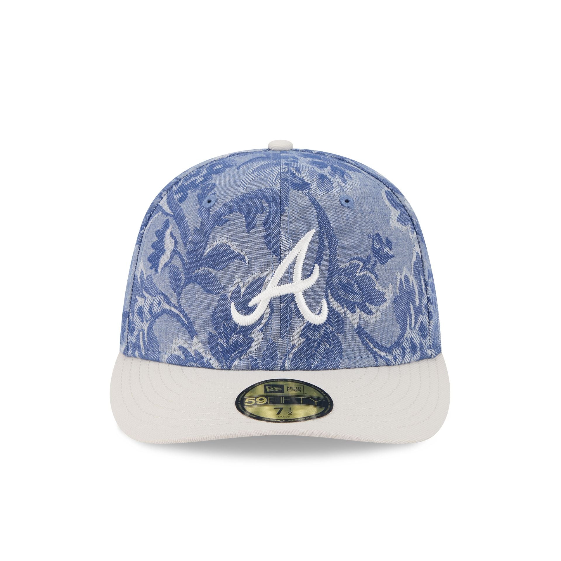 Atlanta Braves Two-Tone Denim 59FIFTY Fitted Hat - Image 2