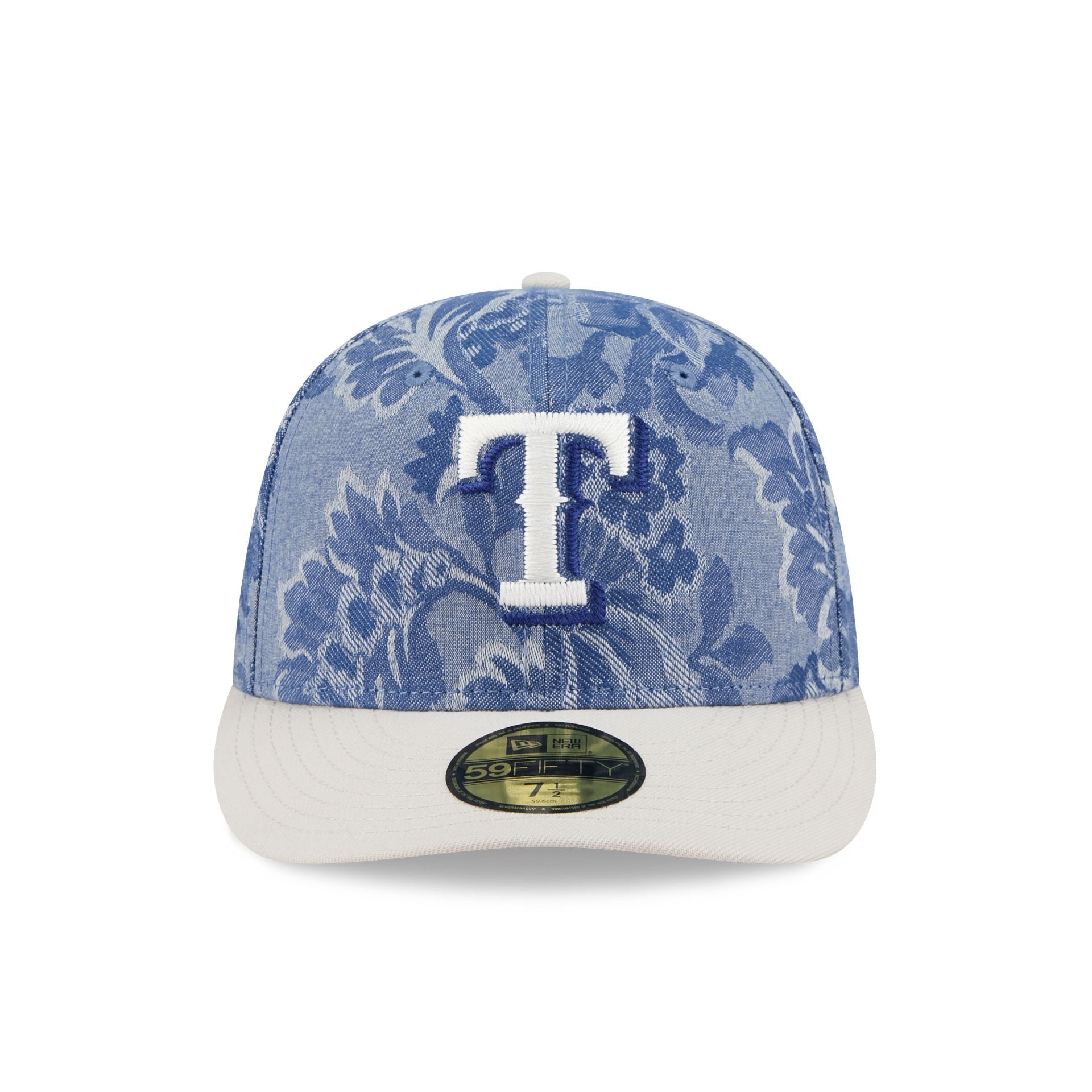 Texas Rangers Two-Tone Denim 59FIFTY Fitted Hat - Image 2
