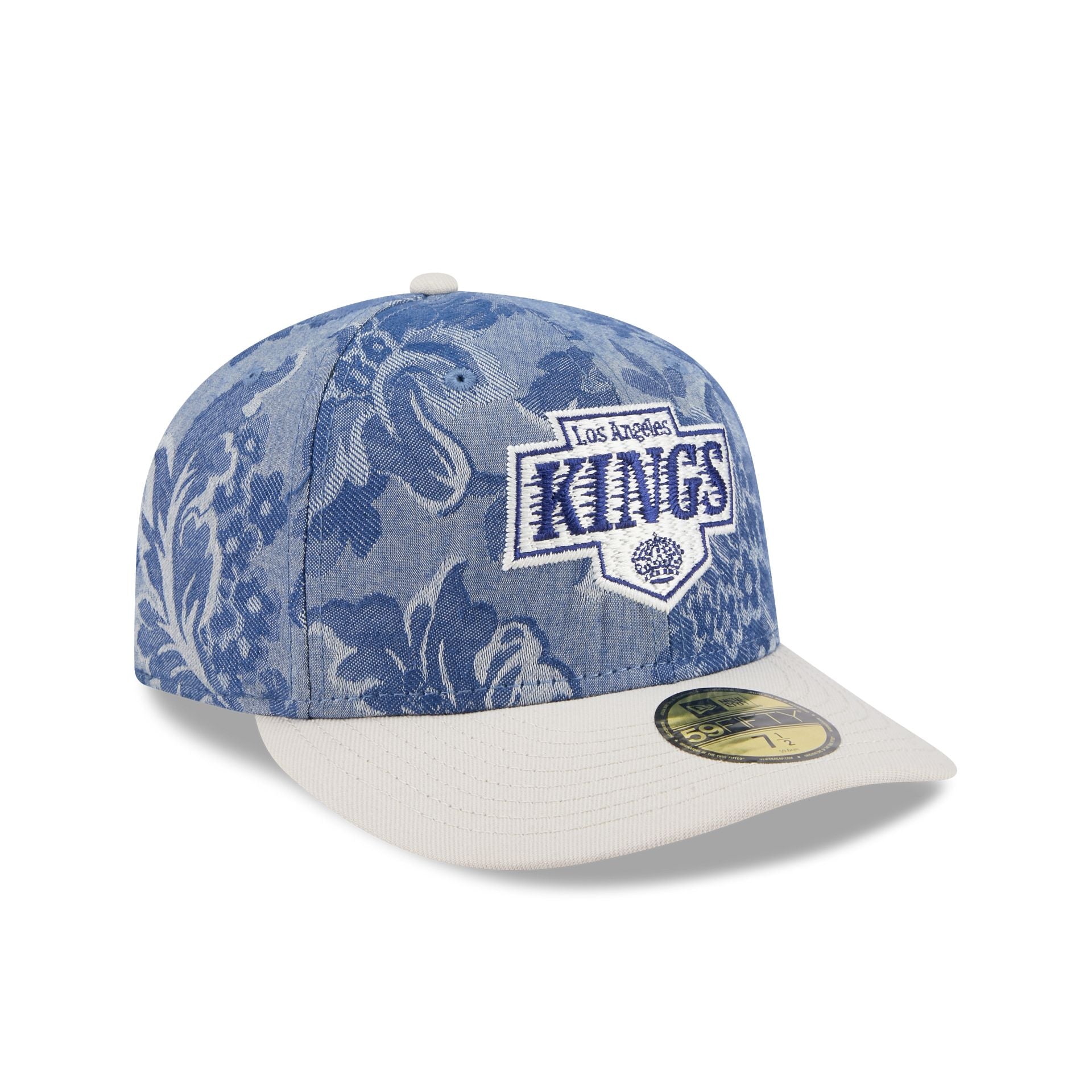Los Angeles Kings Two-Tone Denim 59FIFTY Fitted Hat - Image 3