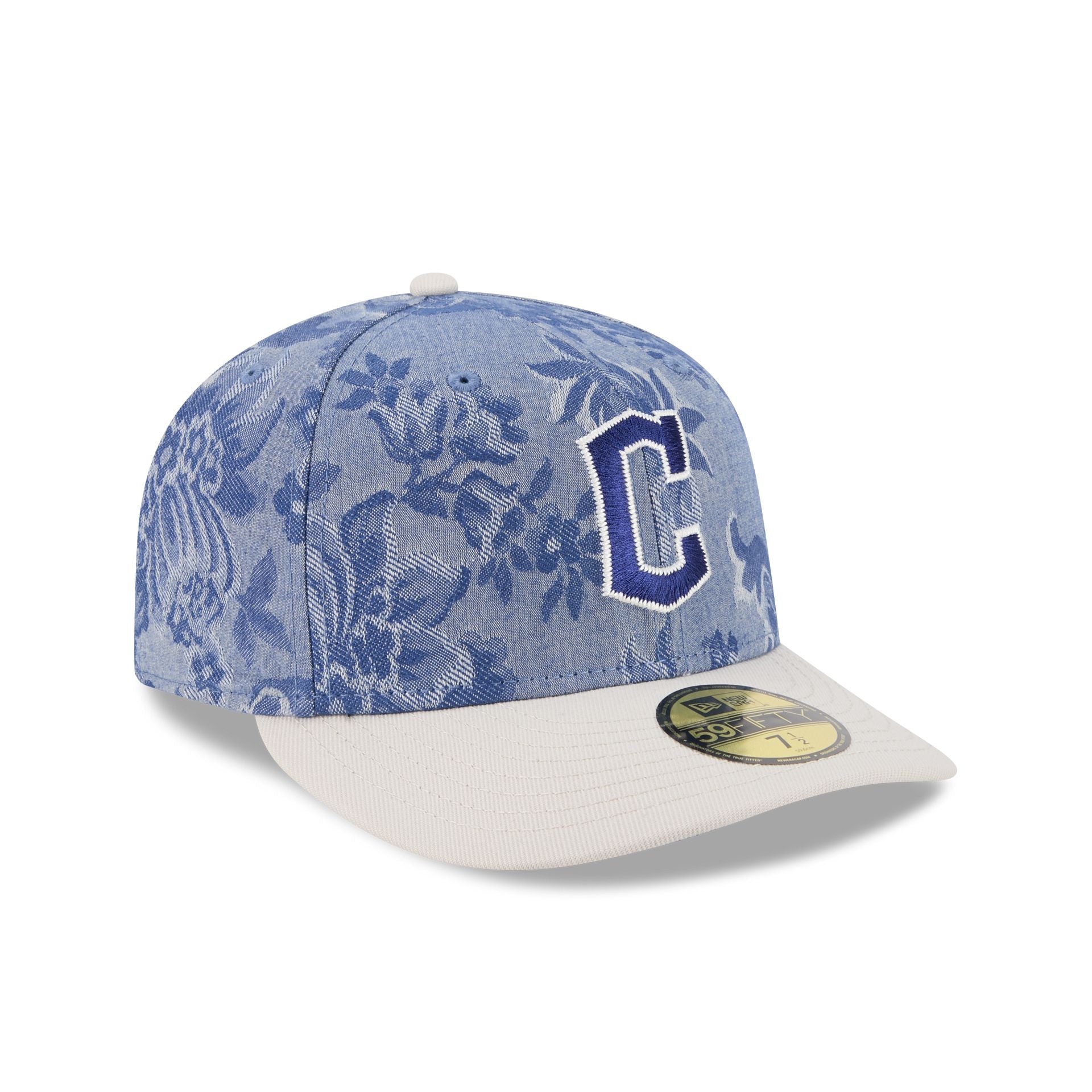 Cleveland Guardians Two-Tone Denim 59FIFTY Fitted Hat - Image 3