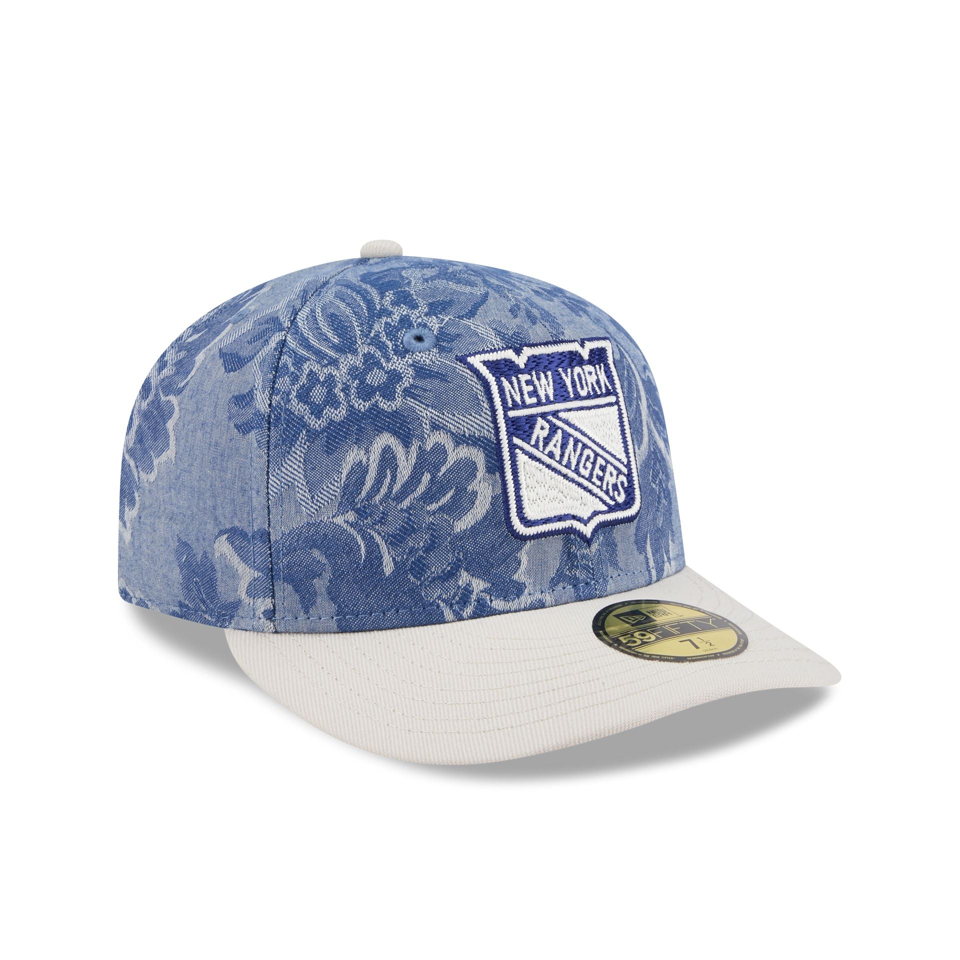 New York Rangers Two-Tone Denim 59FIFTY Fitted Hat - Image 3