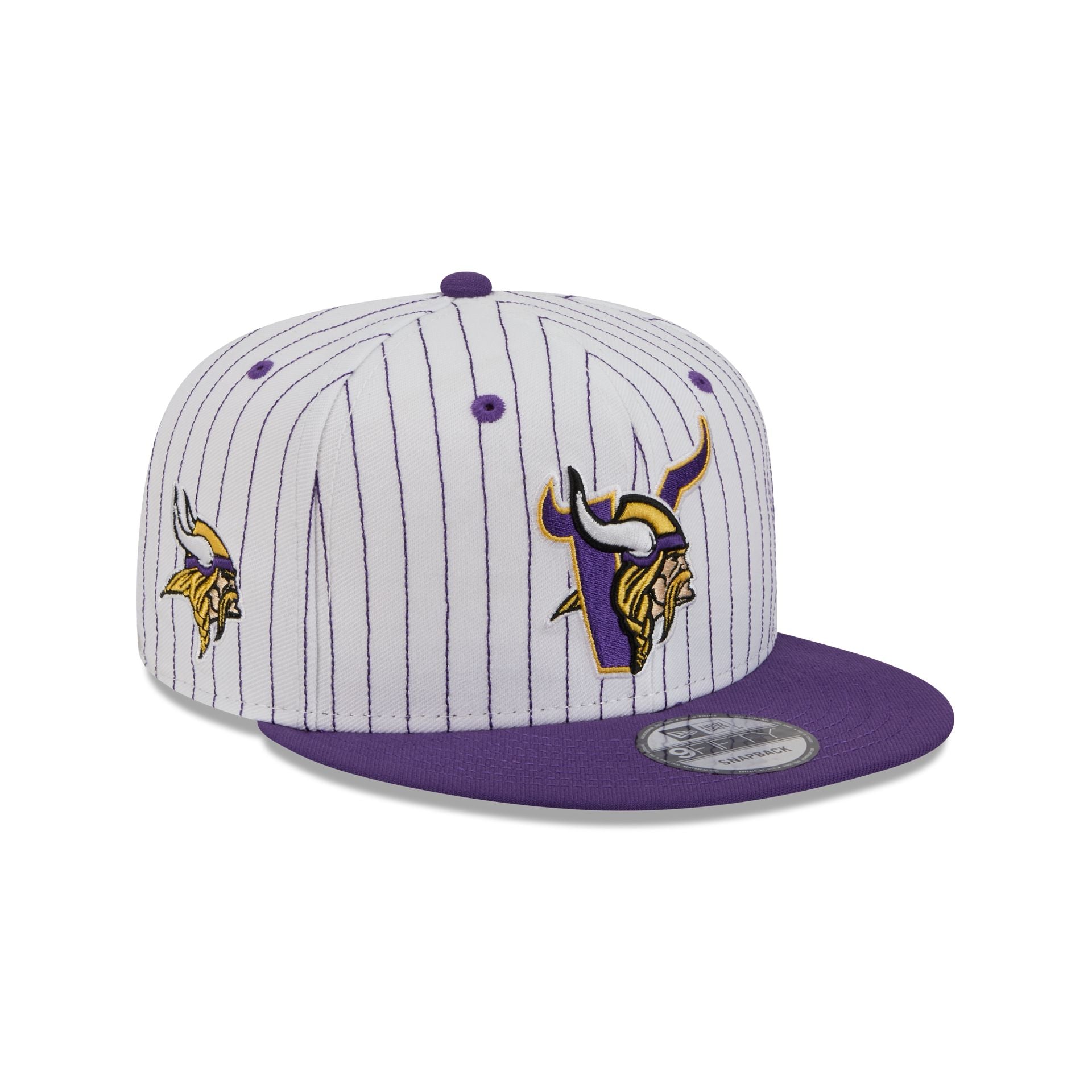 Minnesota Vikings Deceptor Pinstripe 9FIFTY Snapback Hat