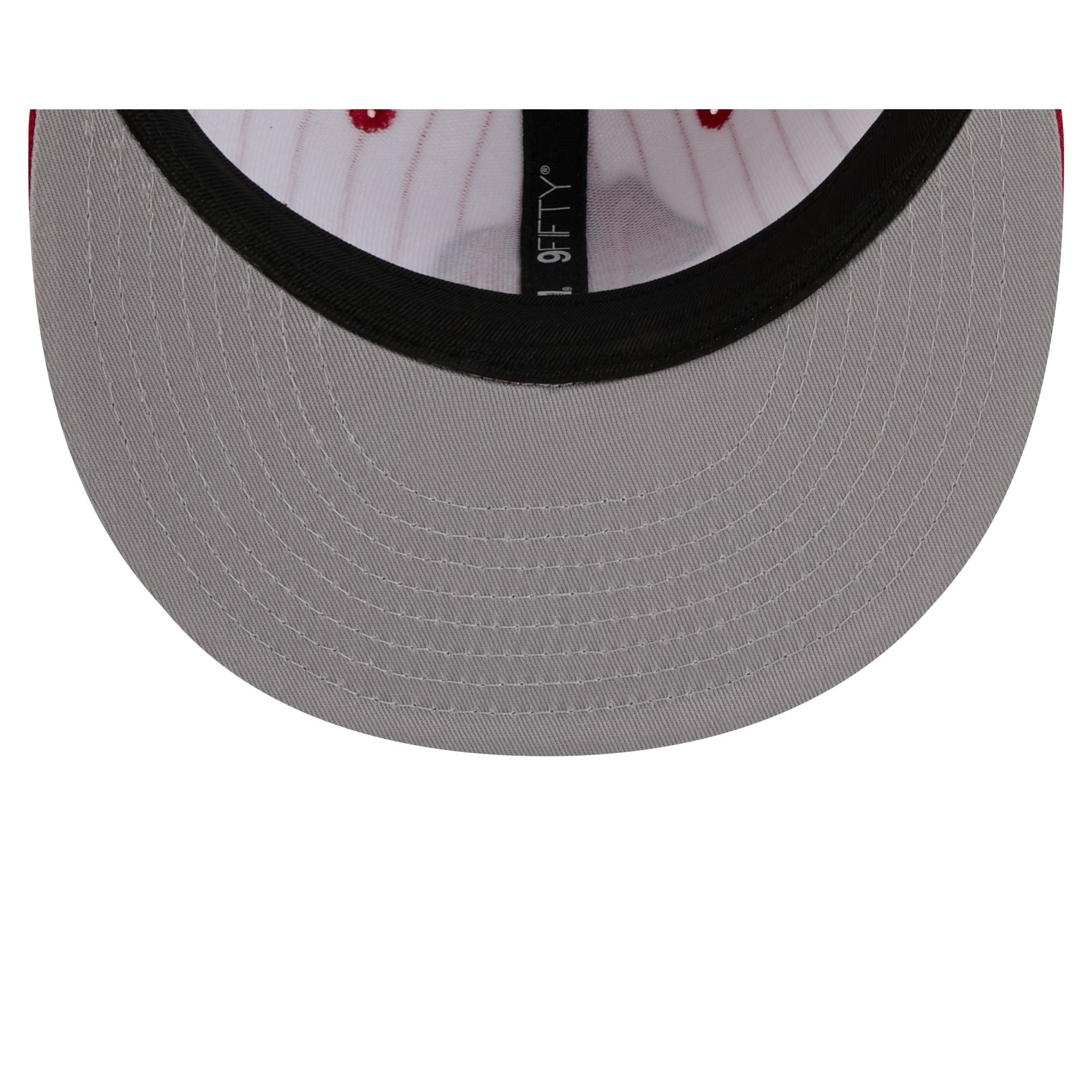 San Francisco 49ers Deceptor Pinstripe 9FIFTY Snapback Hat - Image 7