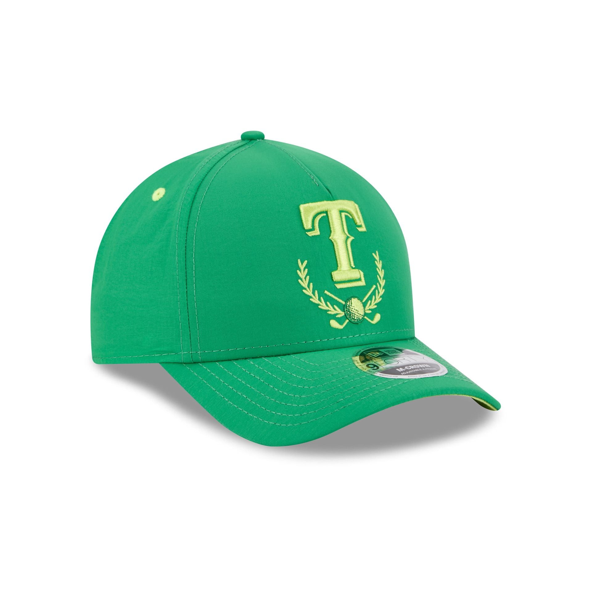 Texas Rangers Tee Time 9FORTY M-Crown A-Frame Snapback Hat - Image 3
