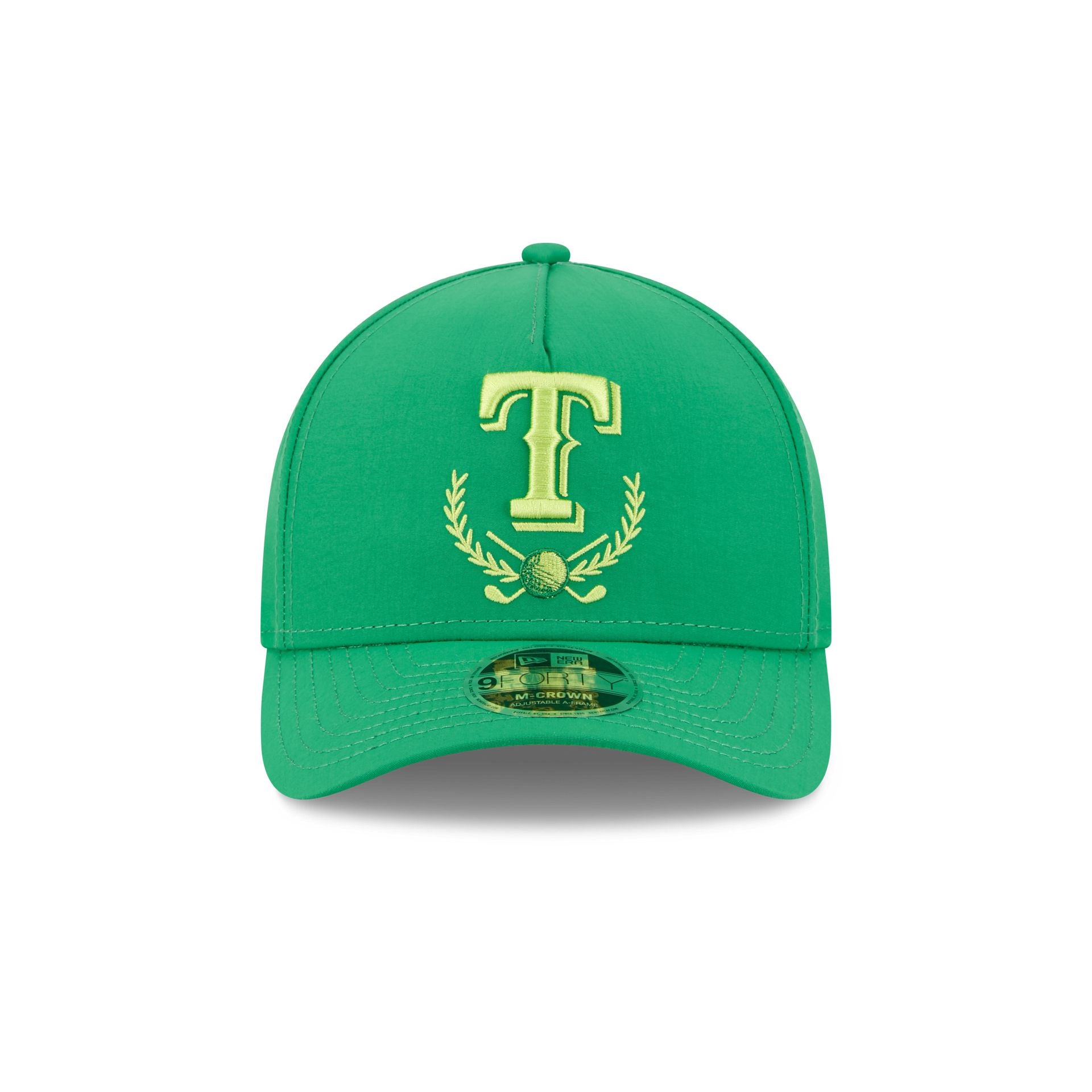 Texas Rangers Tee Time 9FORTY M-Crown A-Frame Snapback Hat - Image 2