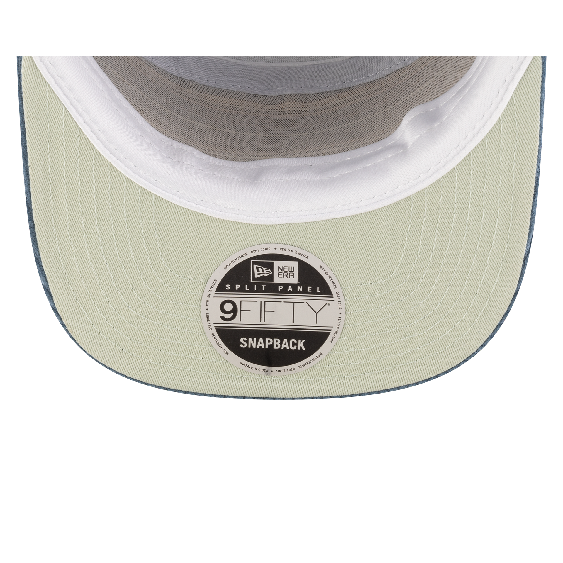 New Era Branded Paragon Corduroy Indigo Split Panel 9FIFTY Snapback Hat - Image 7