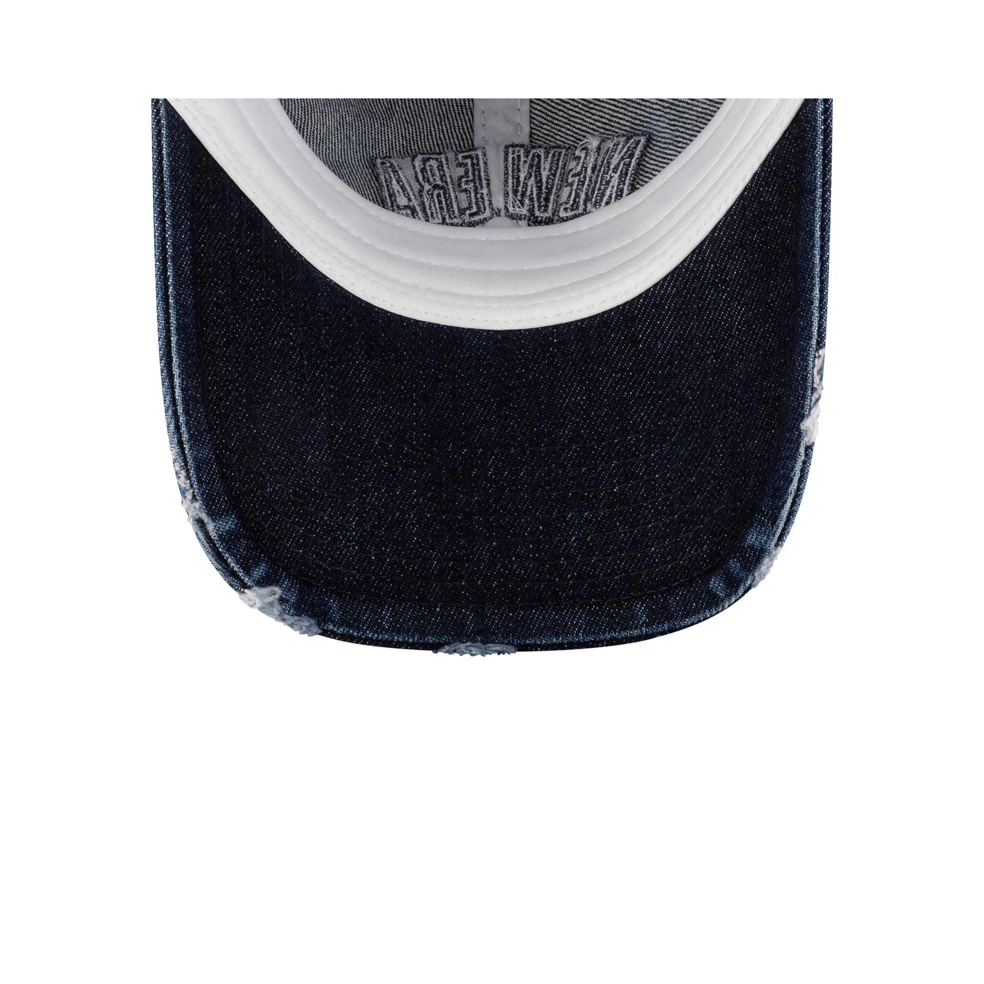 New Era Branded Sweep Rugby Denim Muted Indigo 9FORTY Adjustable Hat - Image 7