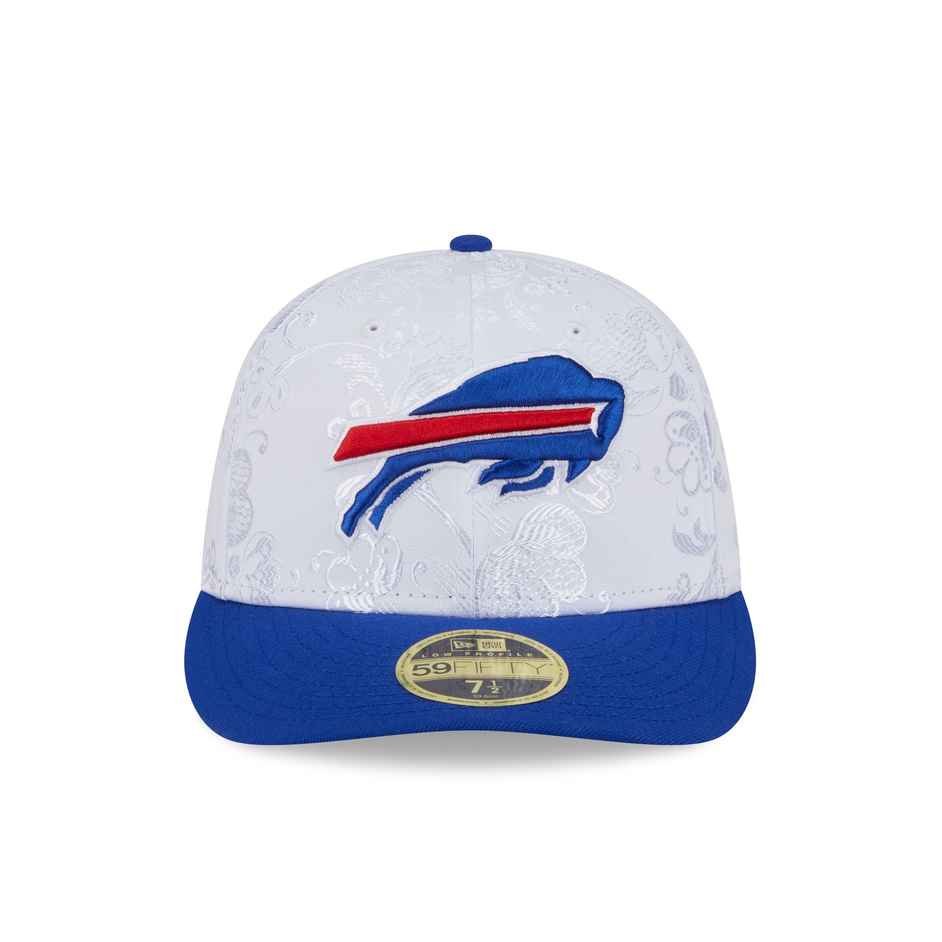 Buffalo Bills Floral Shine Low Profile 59FIFTY Fitted Hat - Image 2
