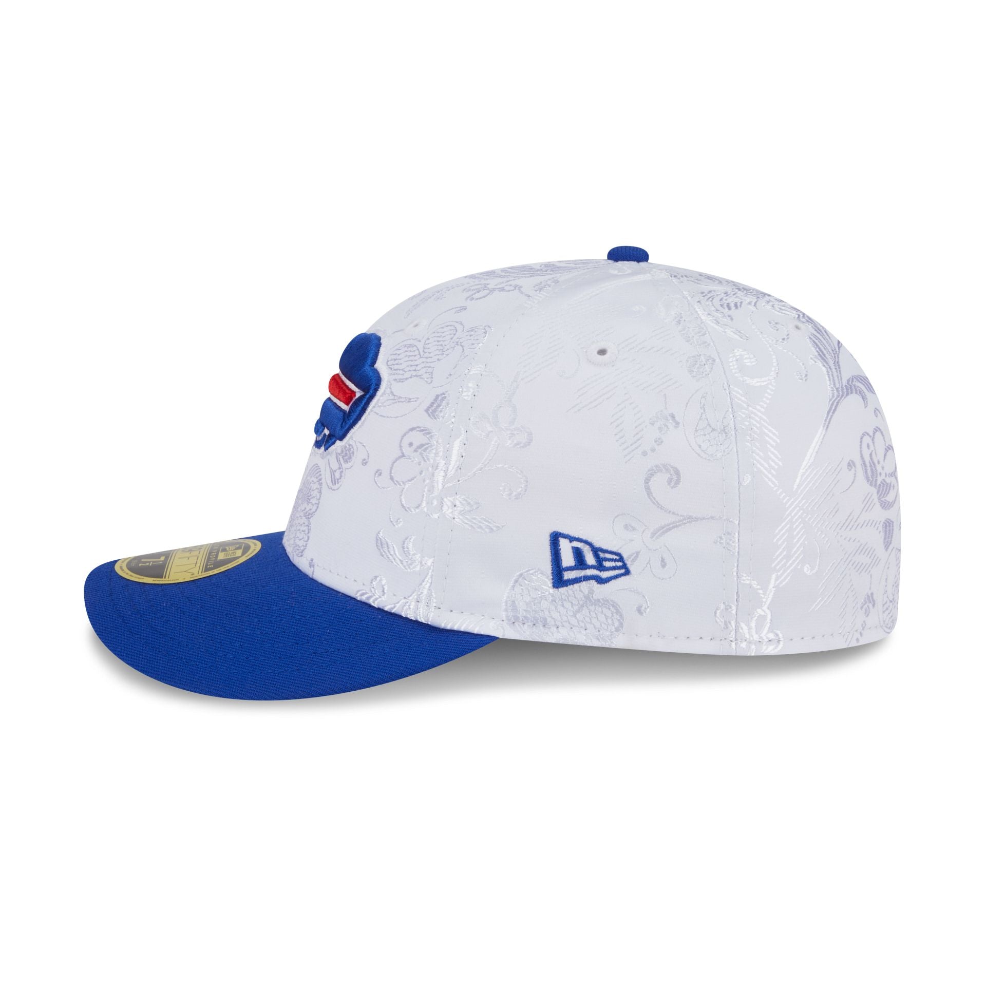 Buffalo Bills Floral Shine Low Profile 59FIFTY Fitted Hat - Image 4