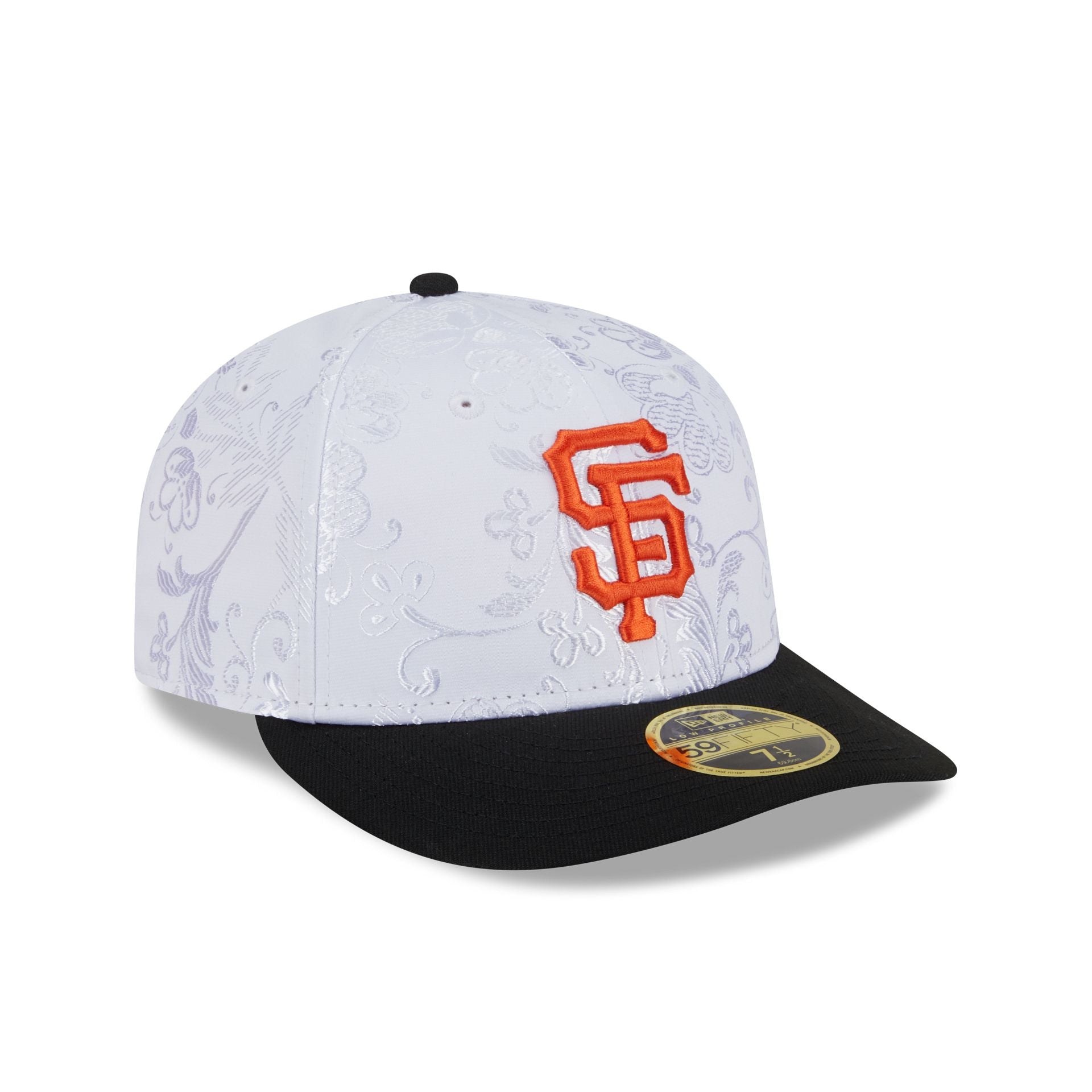 San Francisco Giants Floral Shine Low Profile 59FIFTY Fitted Hat - Image 3