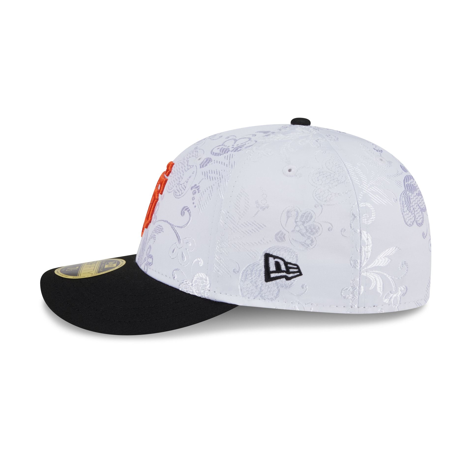 San Francisco Giants Floral Shine Low Profile 59FIFTY Fitted Hat - Image 4