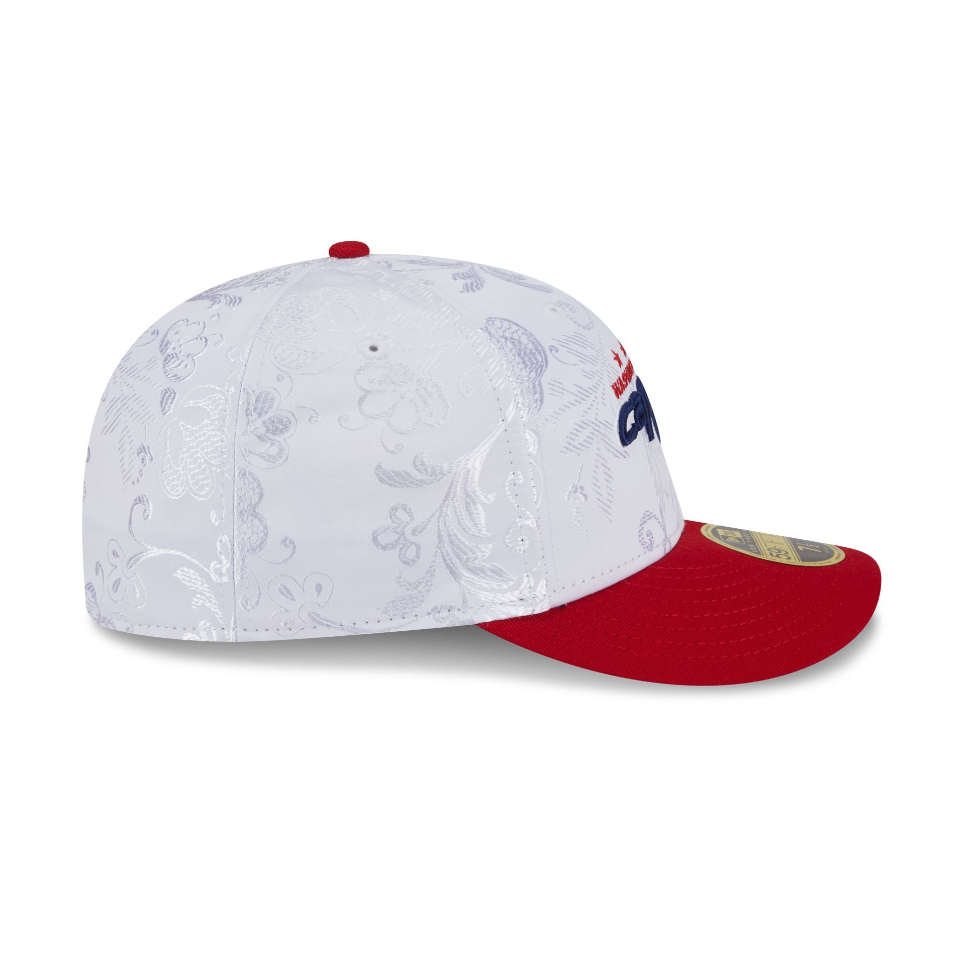Washington Capitals Floral Shine Low Profile 59FIFTY Fitted Hat - Image 5