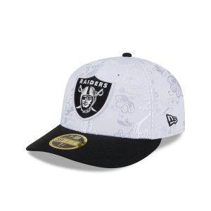 Las Vegas Raiders Floral Shine Low Profile 59FIFTY Fitted Hat