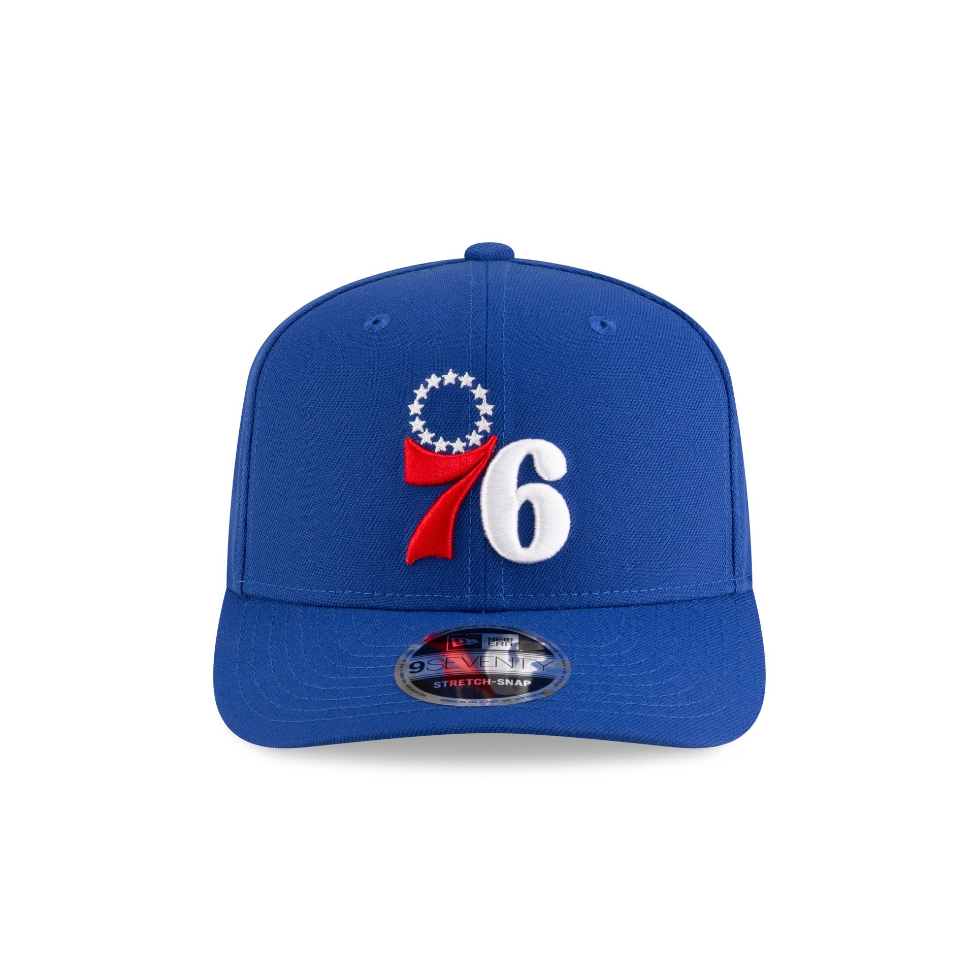 Philadelphia 76ers Team 9SEVENTY Stretch-Snap Hat - Image 2