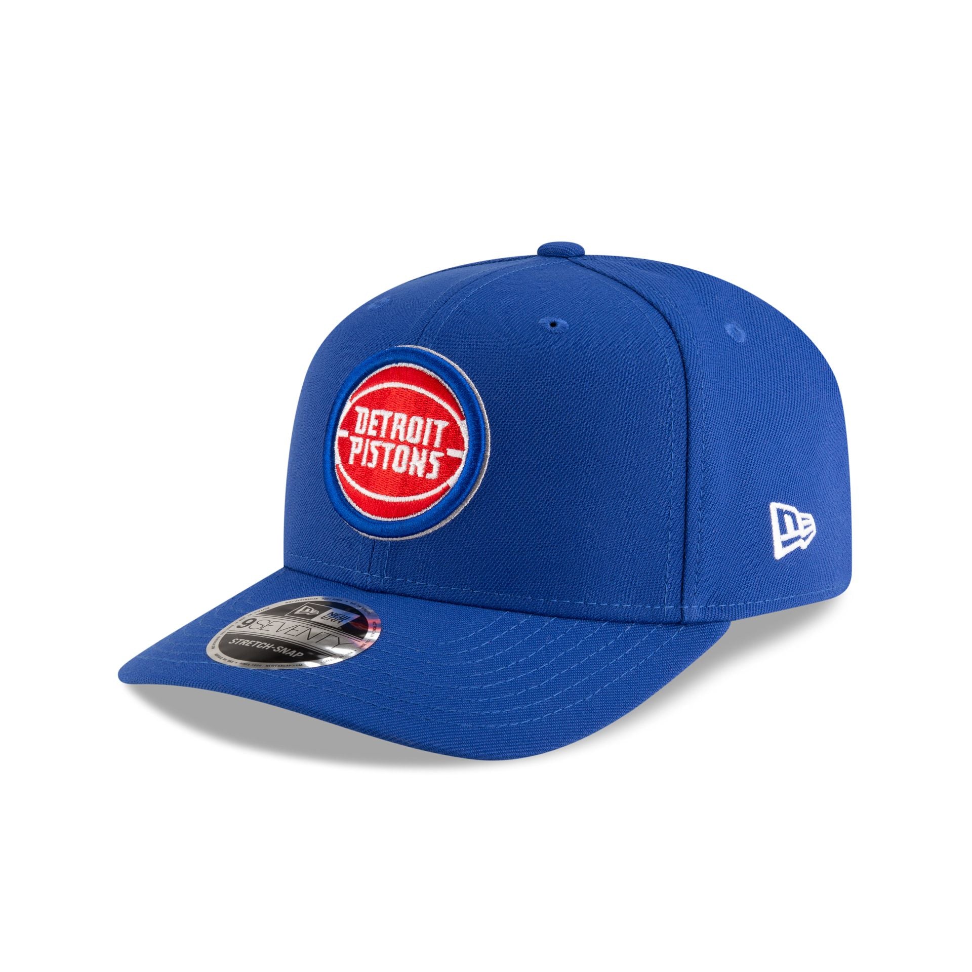 Detroit Pistons Team 9SEVENTY Stretch-Snap Hat