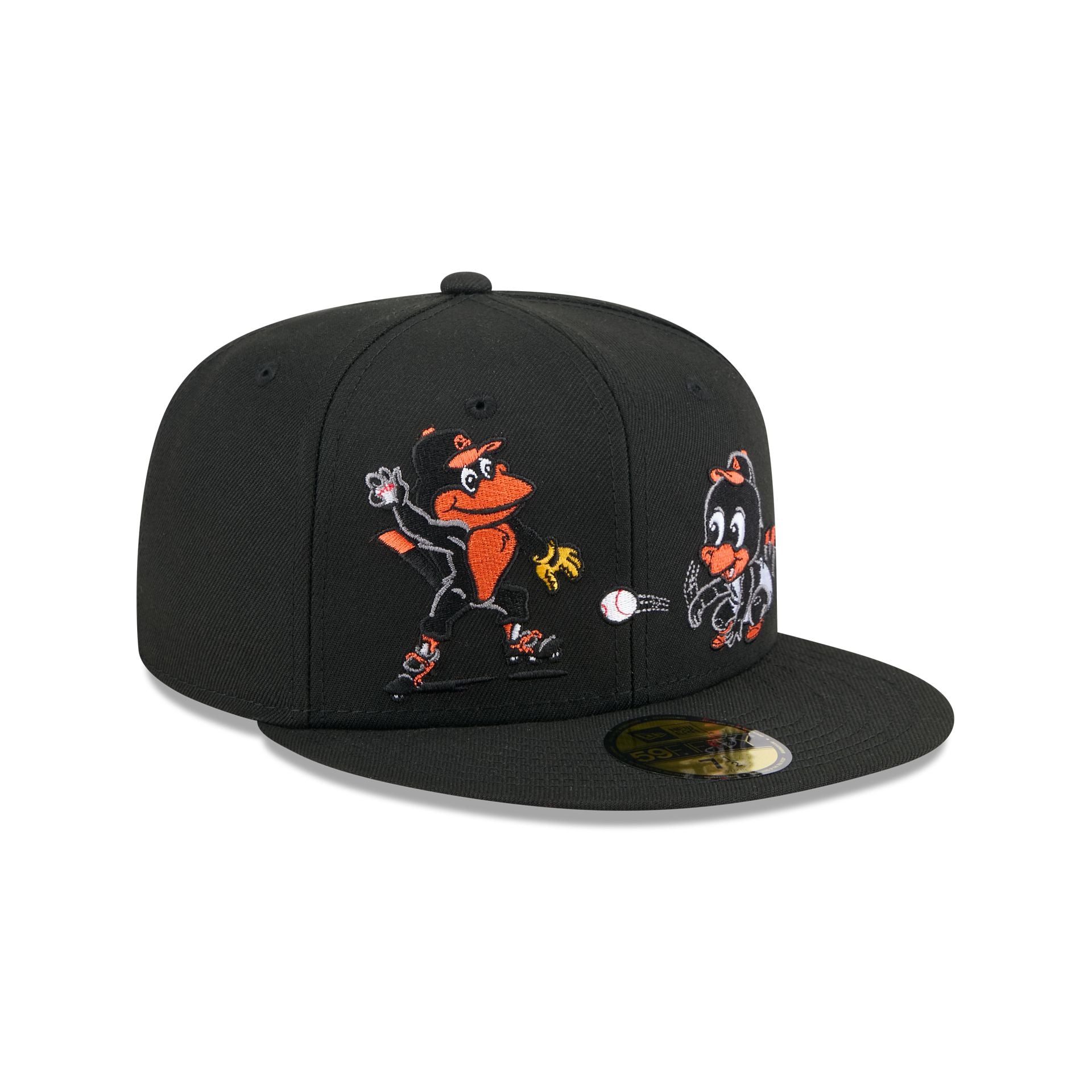 Baltimore Orioles Generation Mascots 59FIFTY Fitted Hat - Image 3