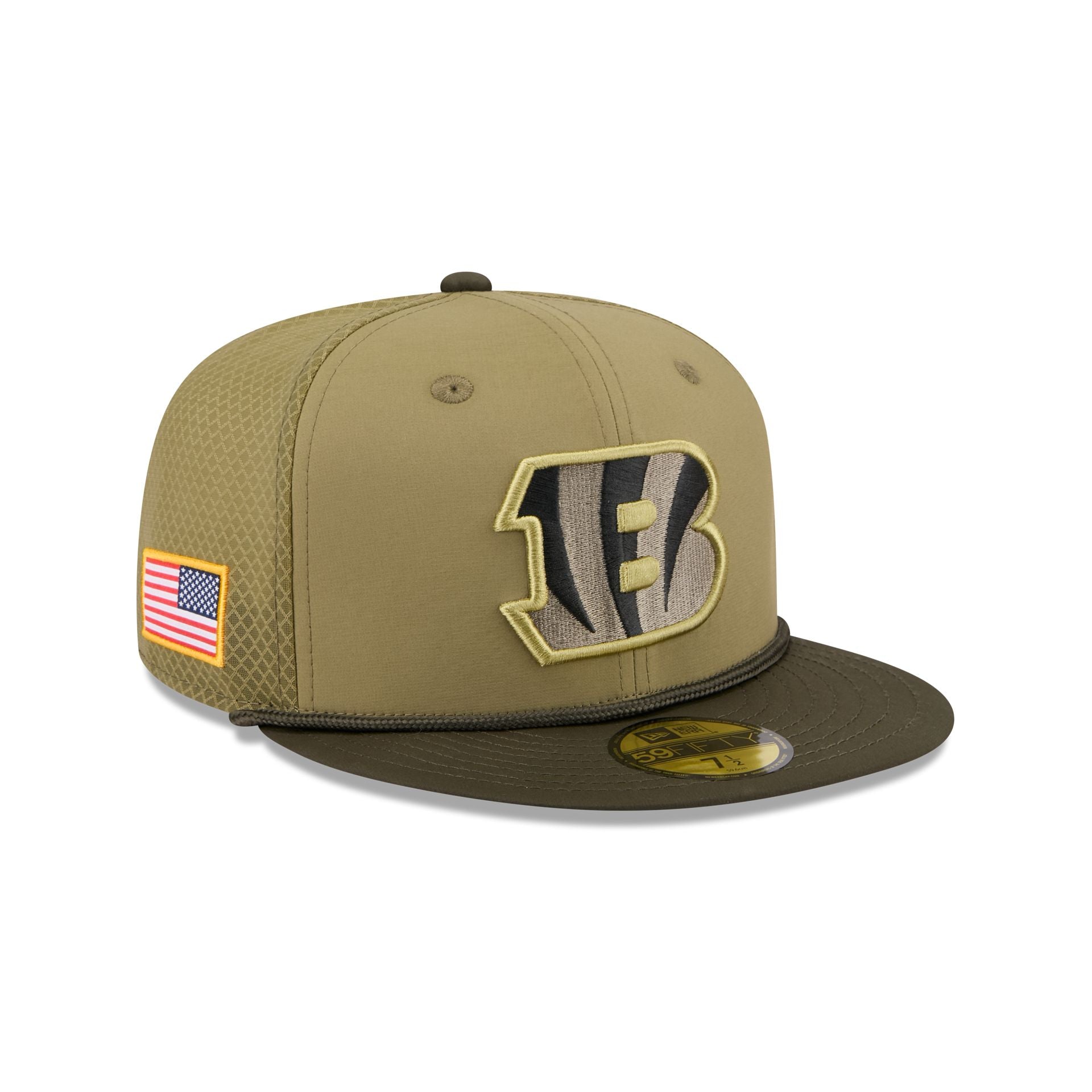 Cincinnati Bengals 2025 Salute to Service 59FIFTY Fitted Hat