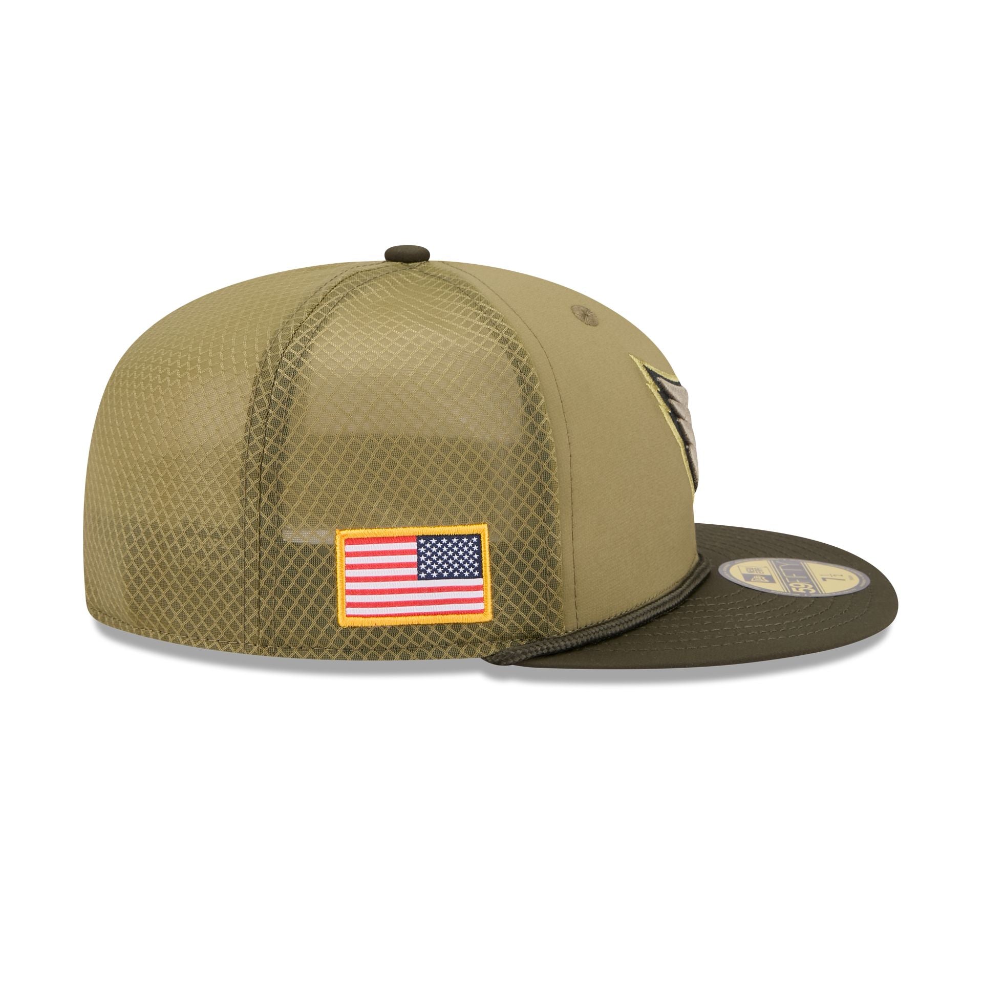 Arizona Cardinals 2025 Salute to Service 59FIFTY Fitted Hat - Image 4