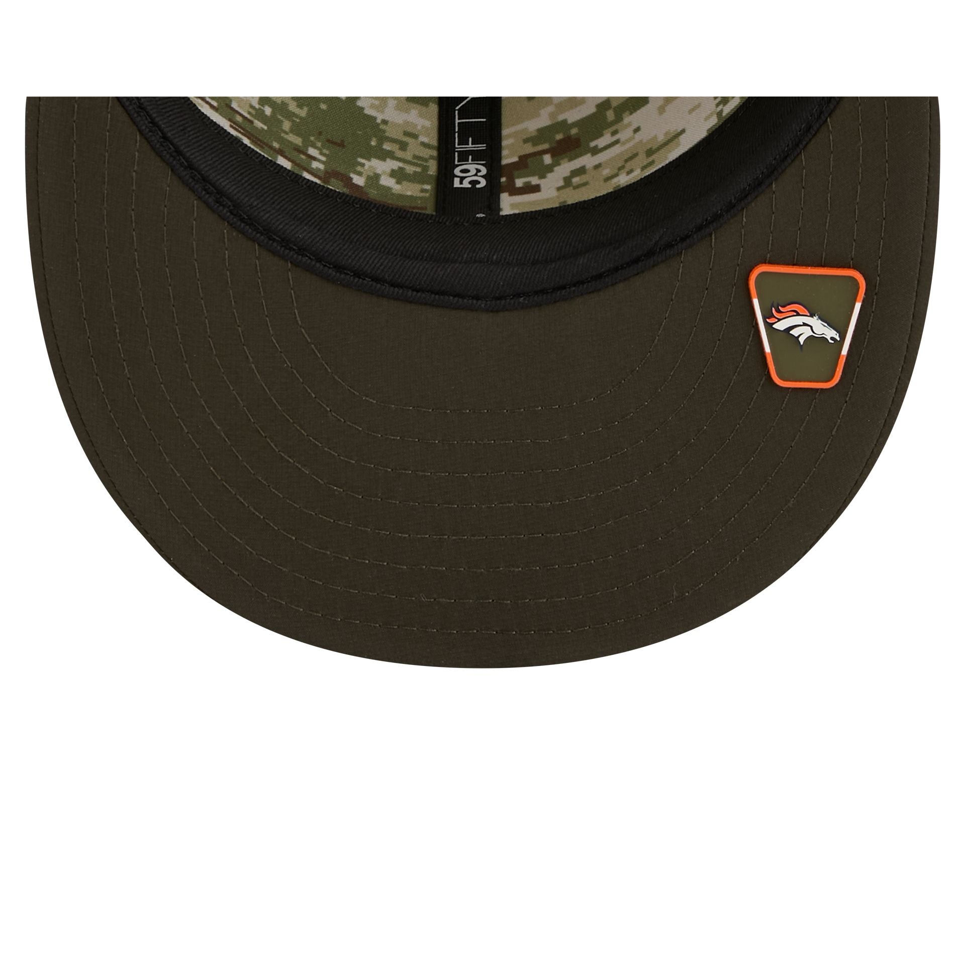Denver Broncos 2025 Salute to Service 59FIFTY Fitted Hat - Image 7