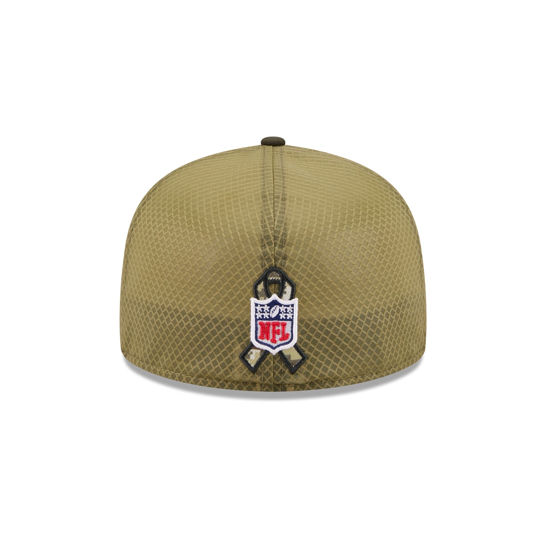 Las Vegas Raiders 2025 Salute to Service 59FIFTY Fitted Hat - Image 6