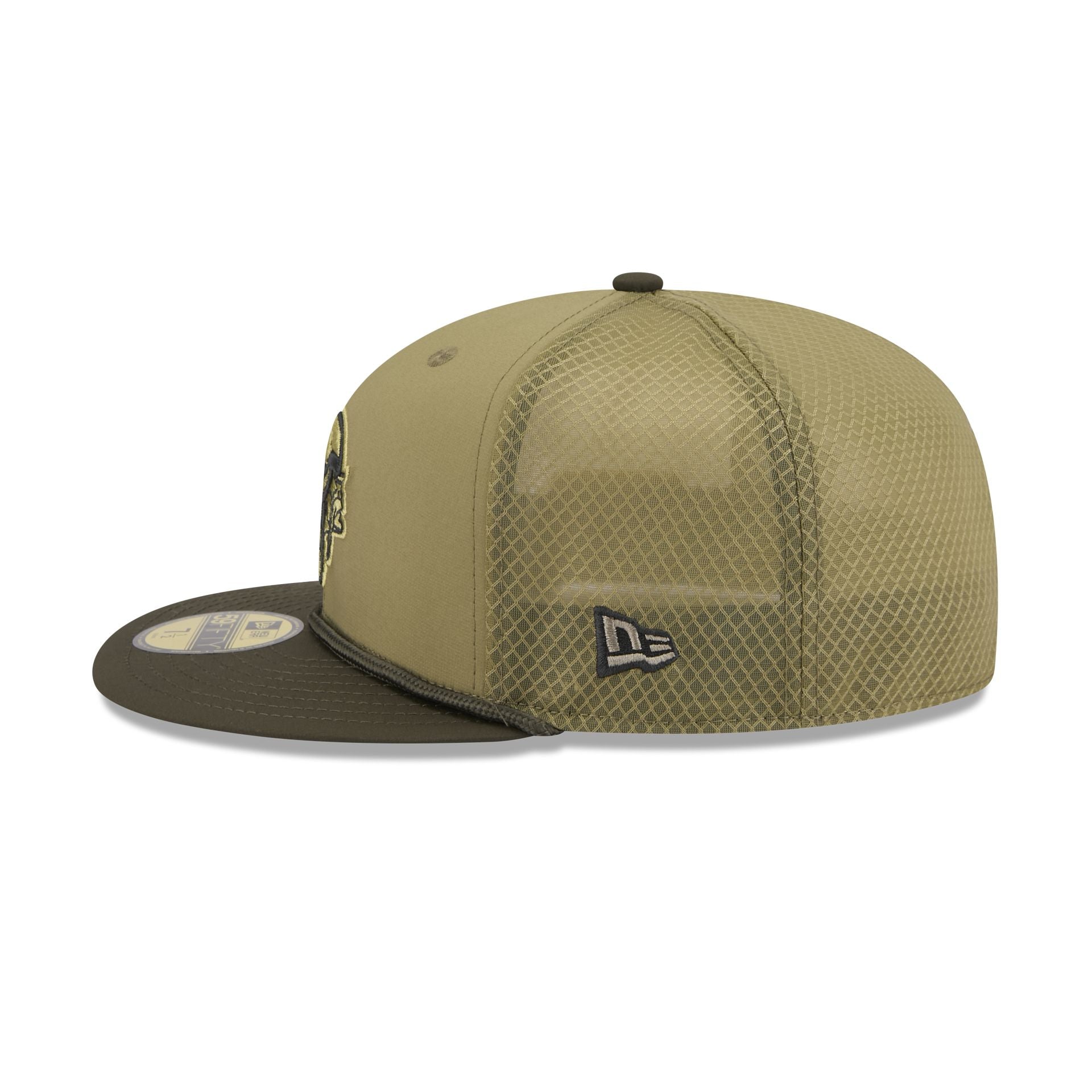 Minnesota Vikings 2025 Salute to Service 59FIFTY Fitted Hat - Image 5