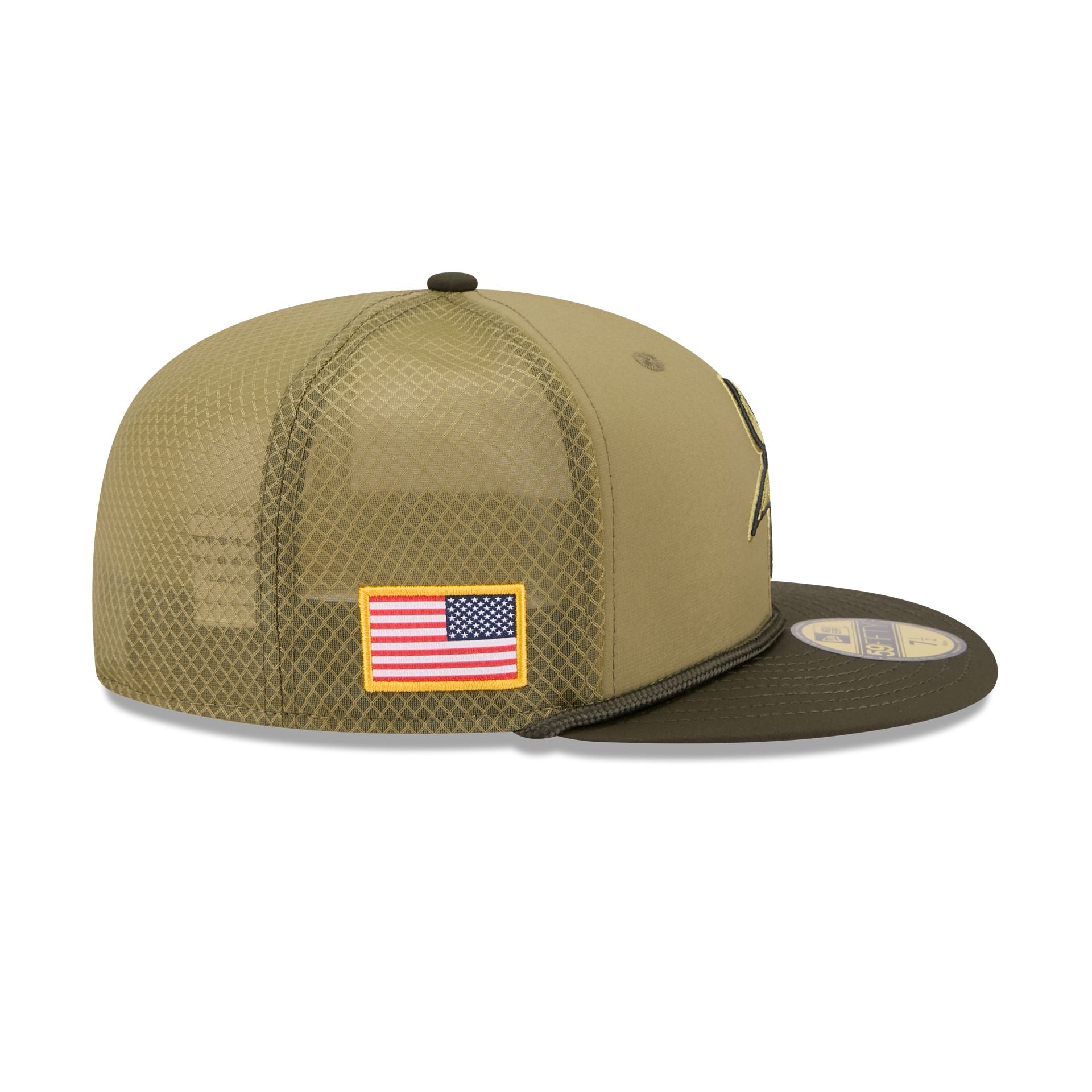 Minnesota Vikings 2025 Salute to Service 59FIFTY Fitted Hat - Image 4