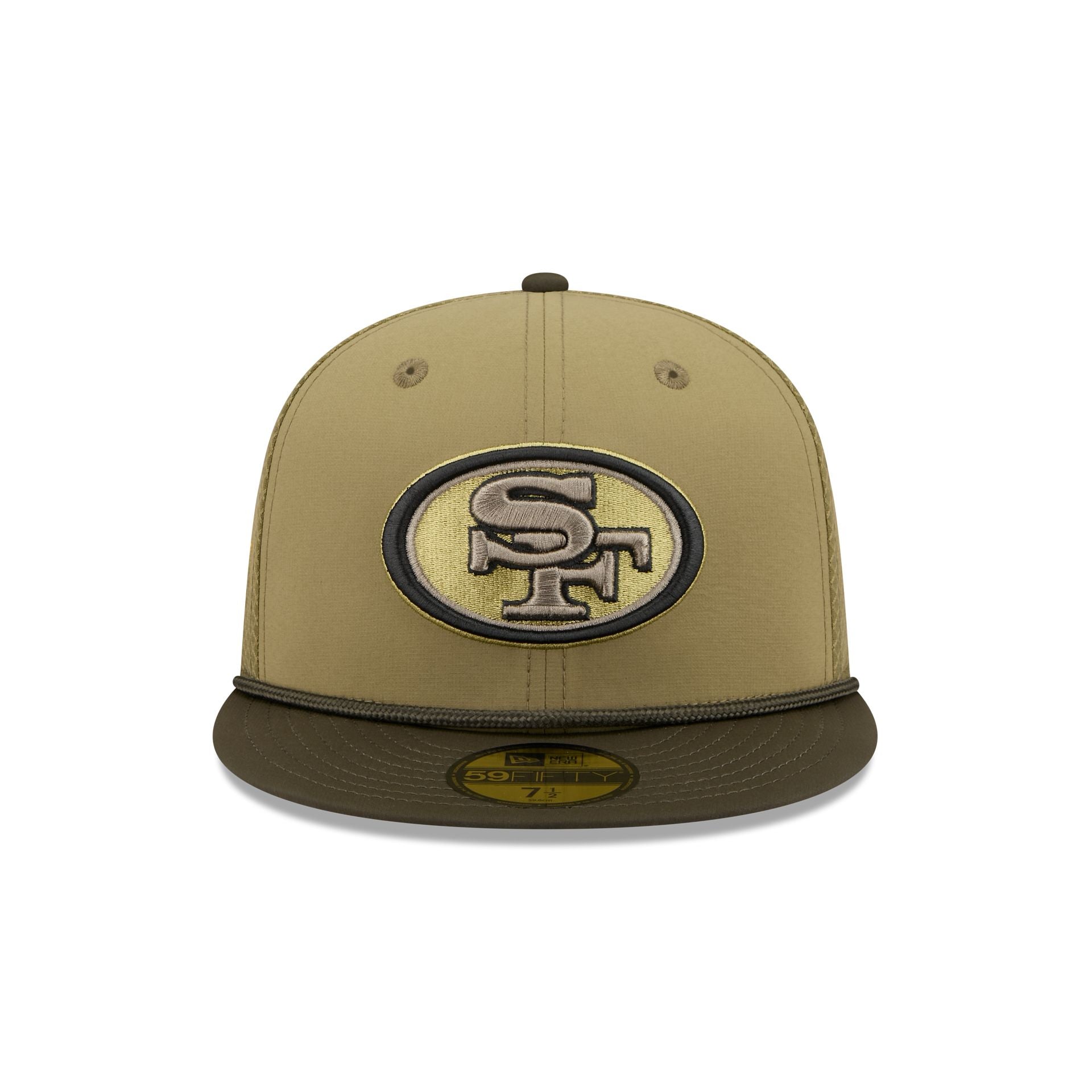 San Francisco 49ers 2025 Salute to Service 59FIFTY Fitted Hat - Image 2