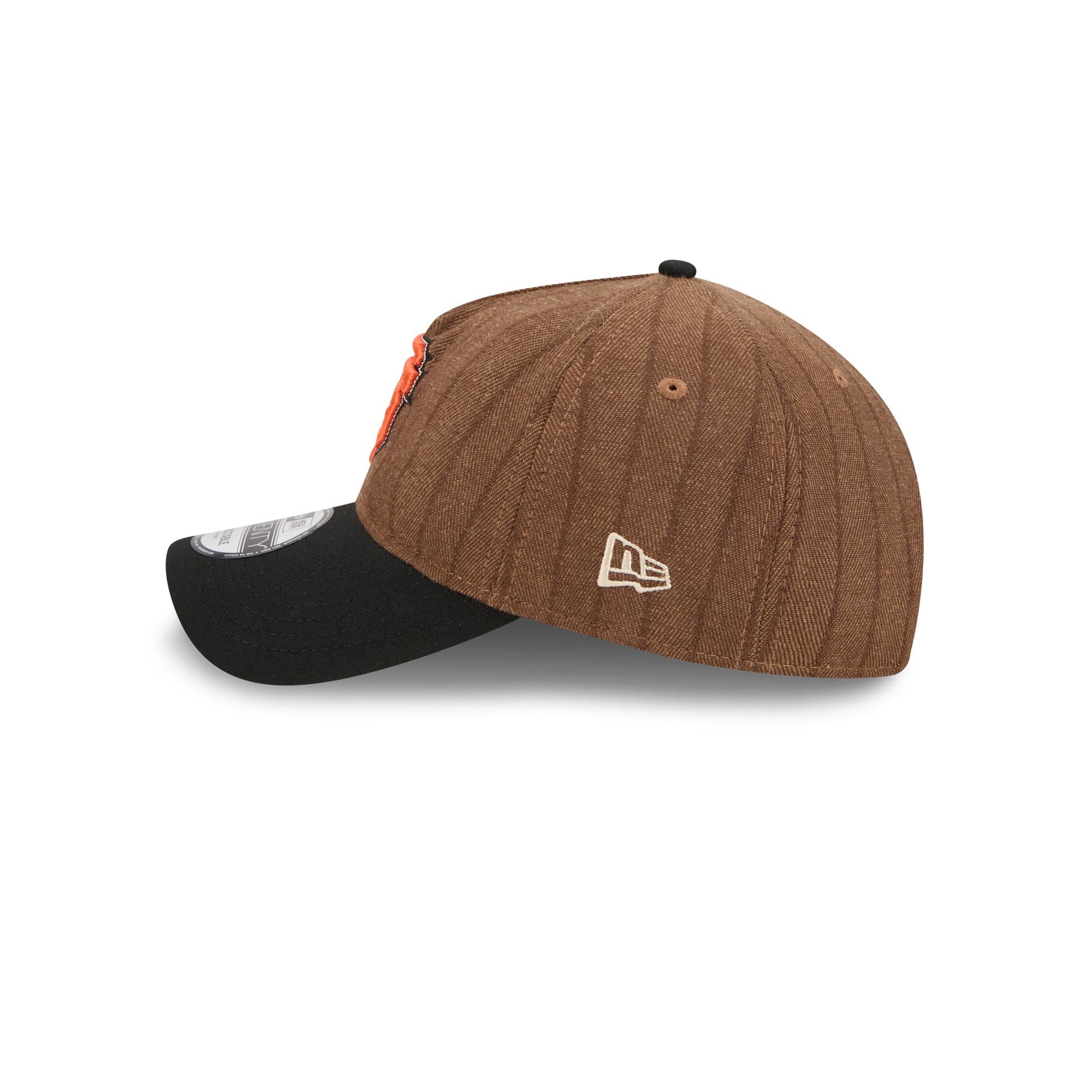 San Francisco Giants Three Looms Wool Pinstripe 9TWENTY A-Frame Adjustable Hat - Image 5