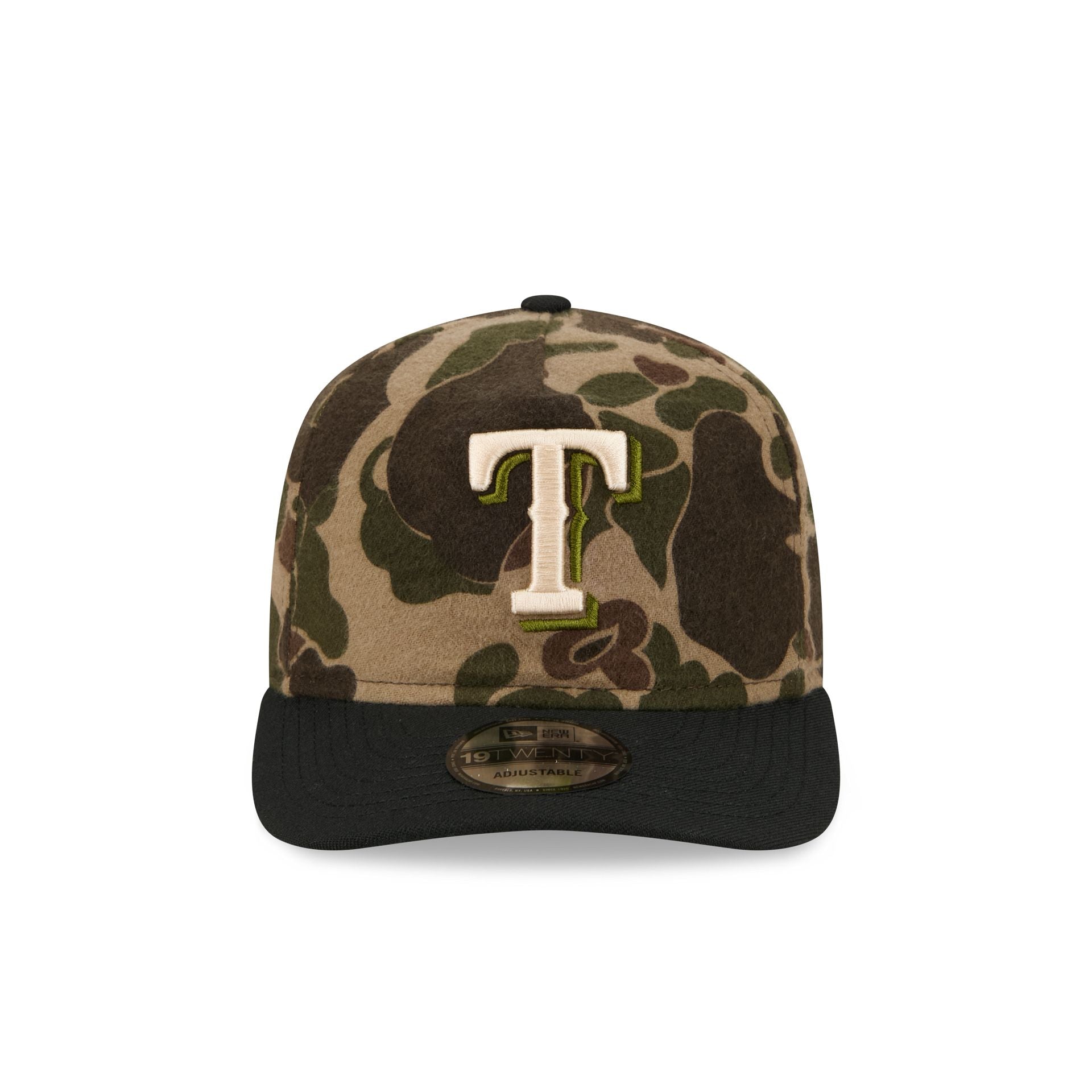 Texas Rangers Three Looms Wool Duck Camo 19TWENTY Adjustable Hat - Image 2