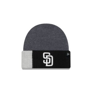 San Diego Padres Merino Wool Color Block Cuff Knit Hat