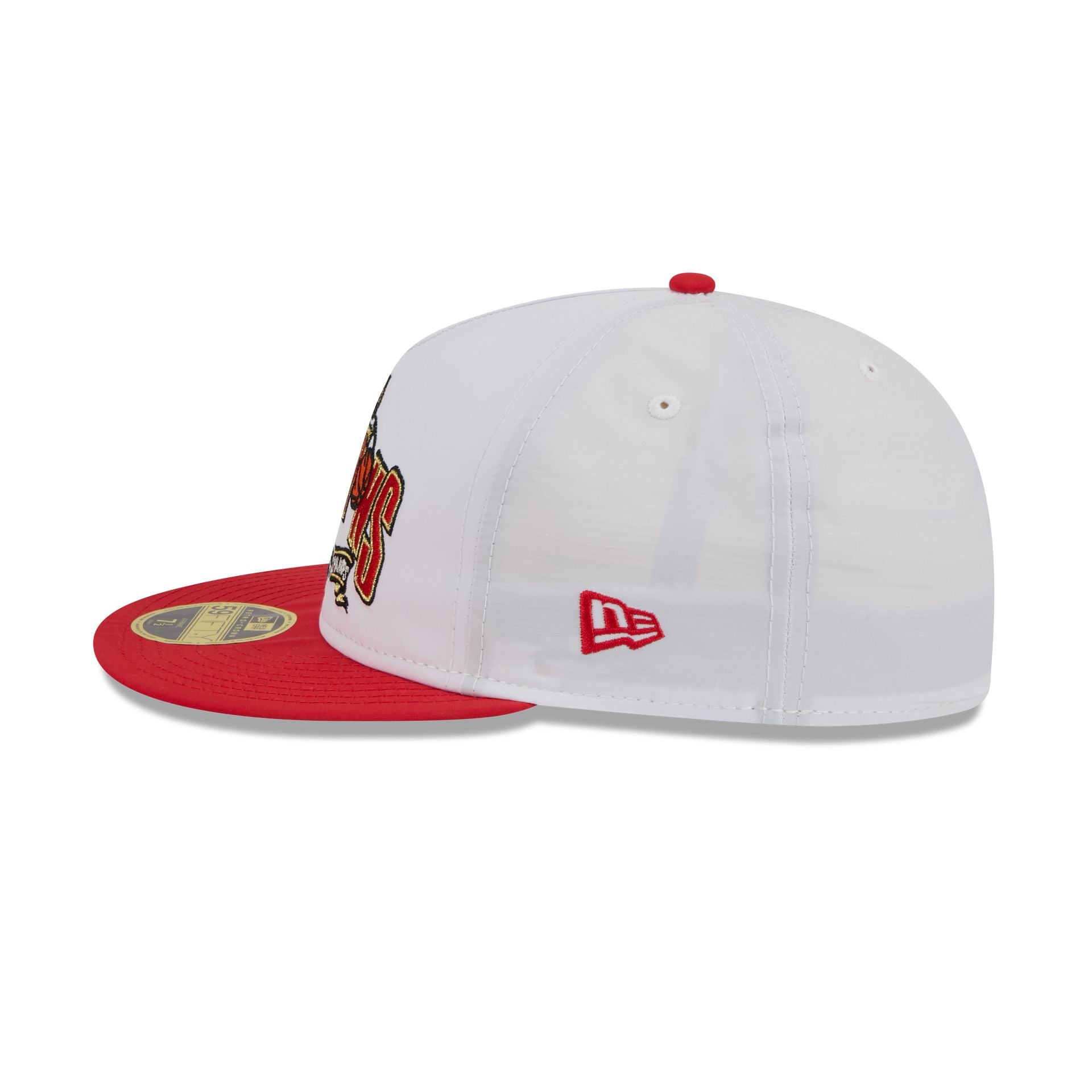 Houston Rockets Champions White Retro Crown 59FIFTY Fitted Hat - Image 4